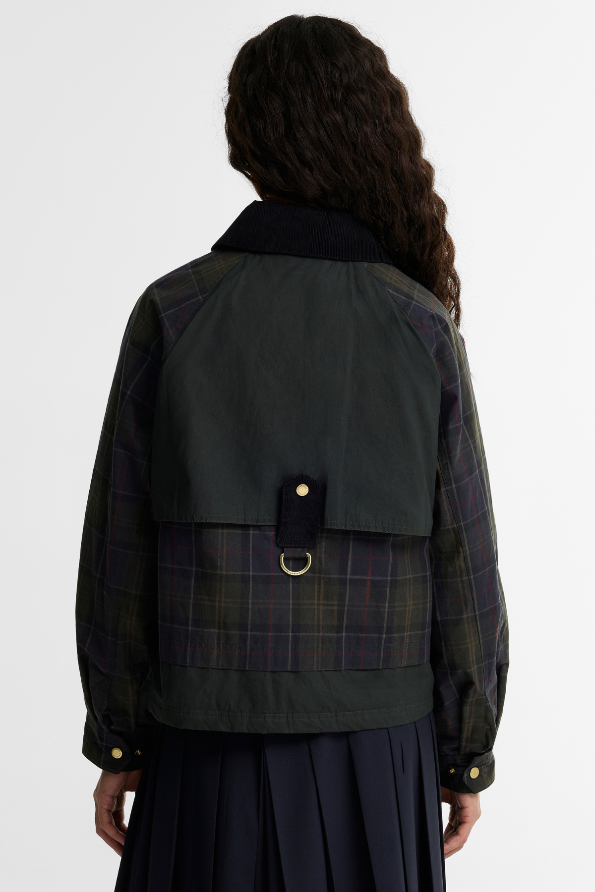 Barbour Truro Casual Ceket TN11 Shadow Classic Dk Fern Mixed Tartan