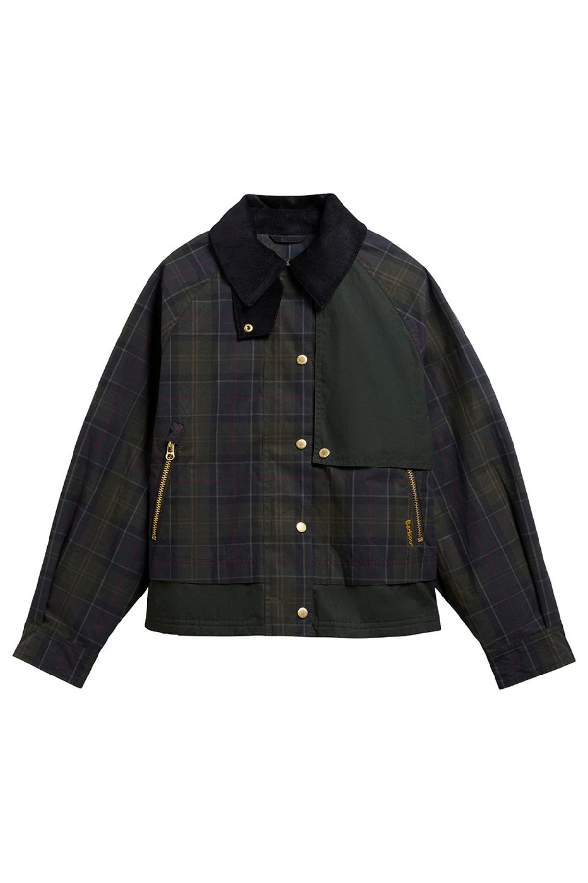 Barbour Truro Casual Ceket TN11 Shadow Classic Dk Fern Mixed Tartan