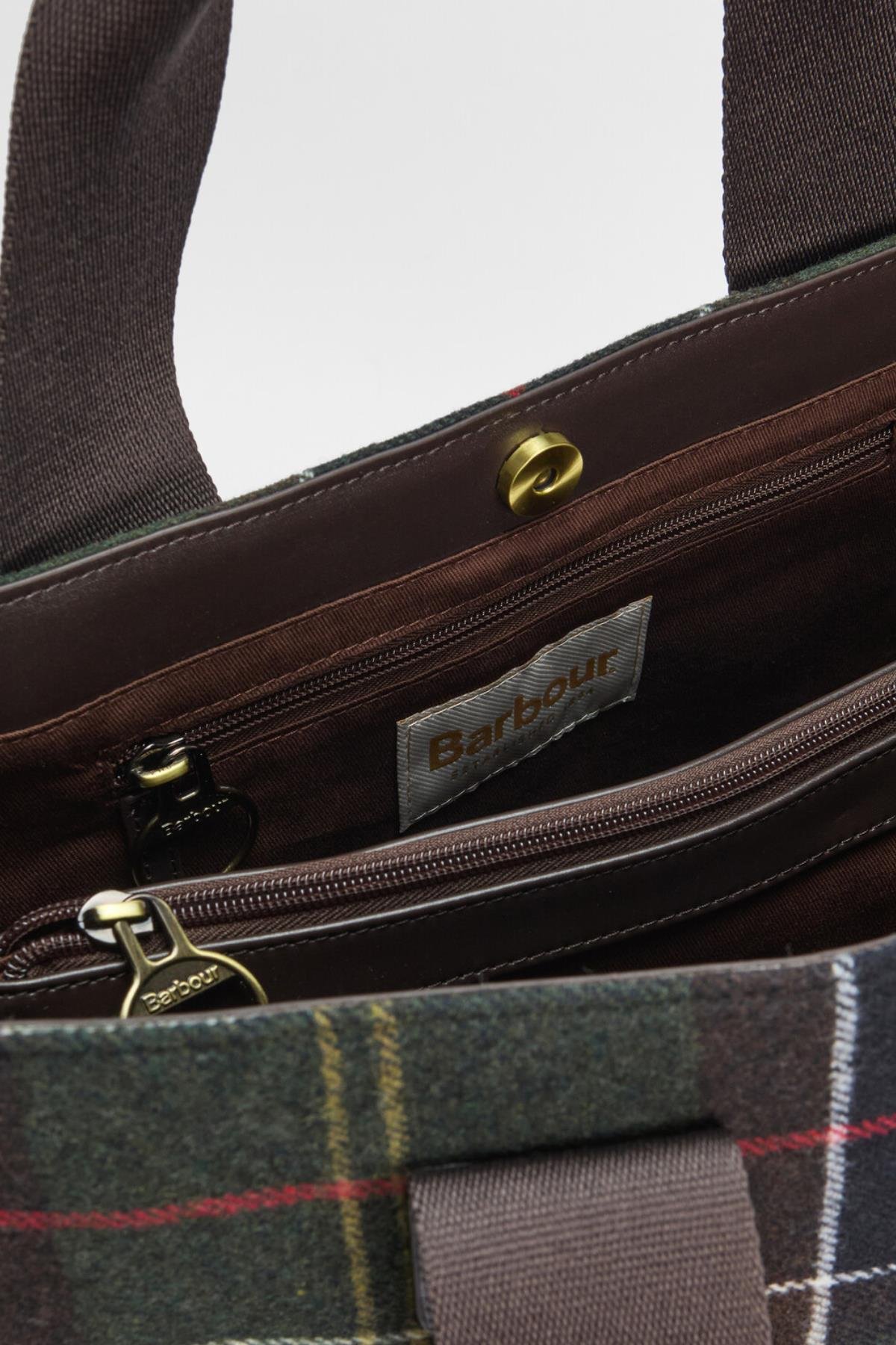 Barbour Turnberry Tartan Kol Çantası OL91 Classic Tartan