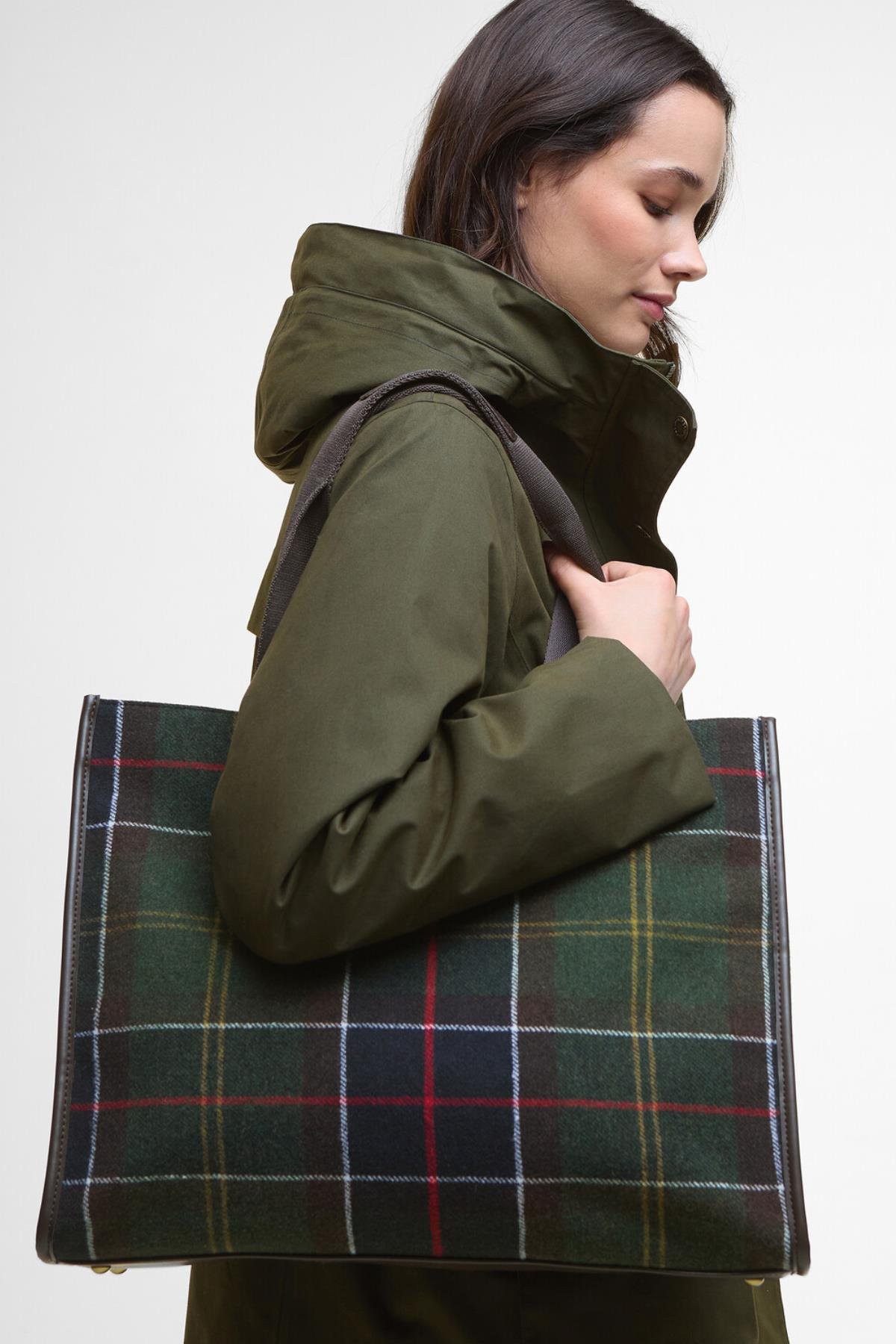 Barbour Turnberry Tartan Kol Çantası OL91 Classic Tartan
