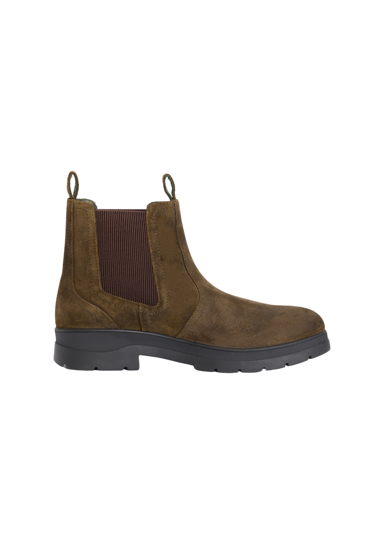 Barbour Turnbull Chelsea Bot OL77 Oiled Olive Suede