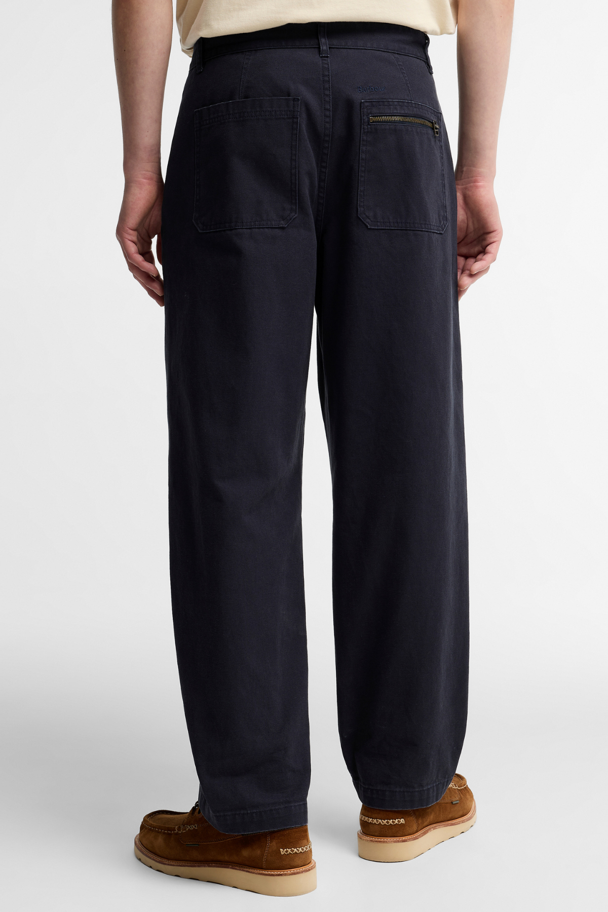 Barbour Ursula Canvas Pantolon NY74 Dark Navy