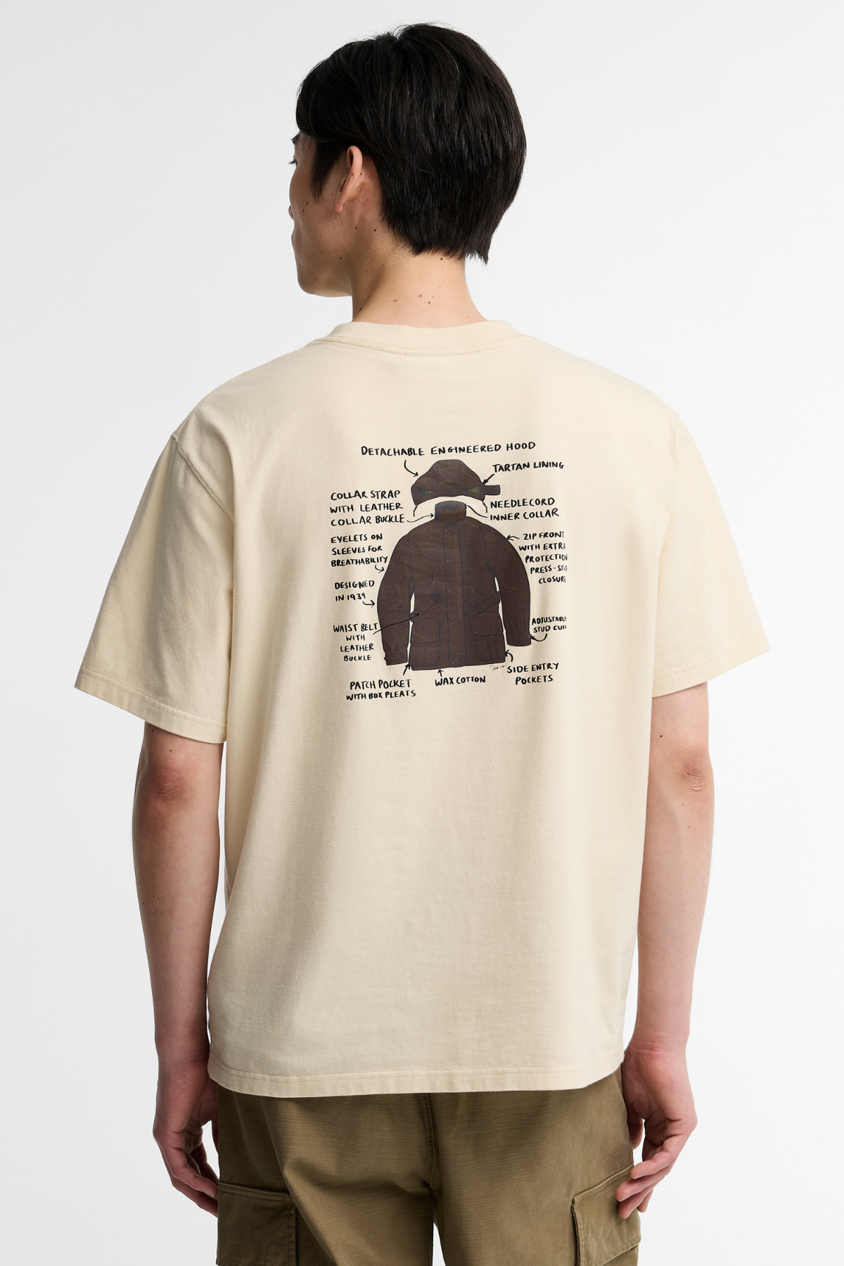 Barbour Ursula T-Shirt BE71 Fog