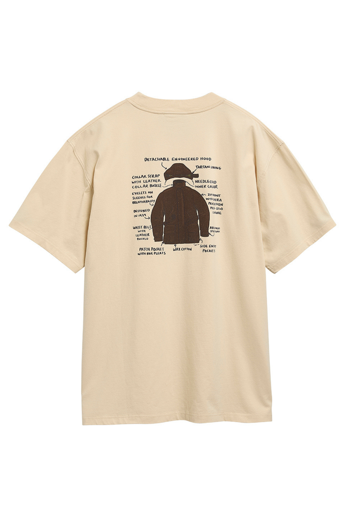 Barbour Ursula T-Shirt BE71 Fog