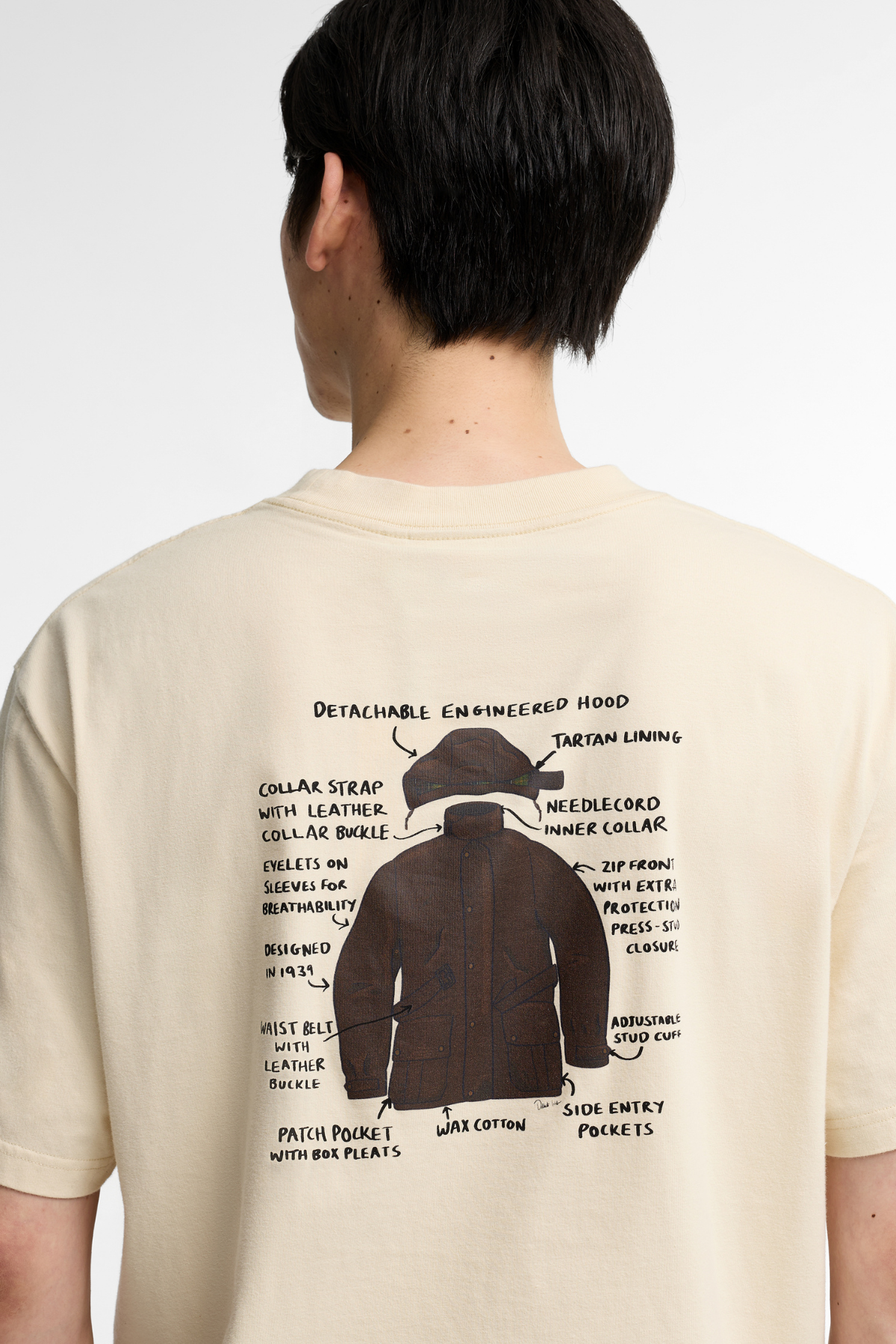 Barbour Ursula T-Shirt BE71 Fog