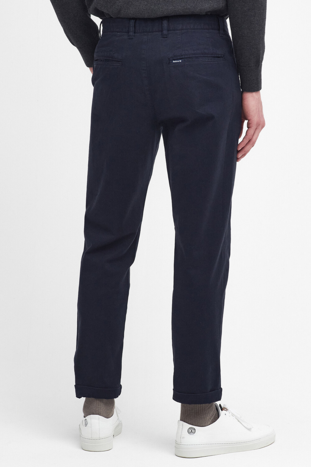 Barbour Washed Stretch Twill Fit Pantolon NY74 Dark Navy