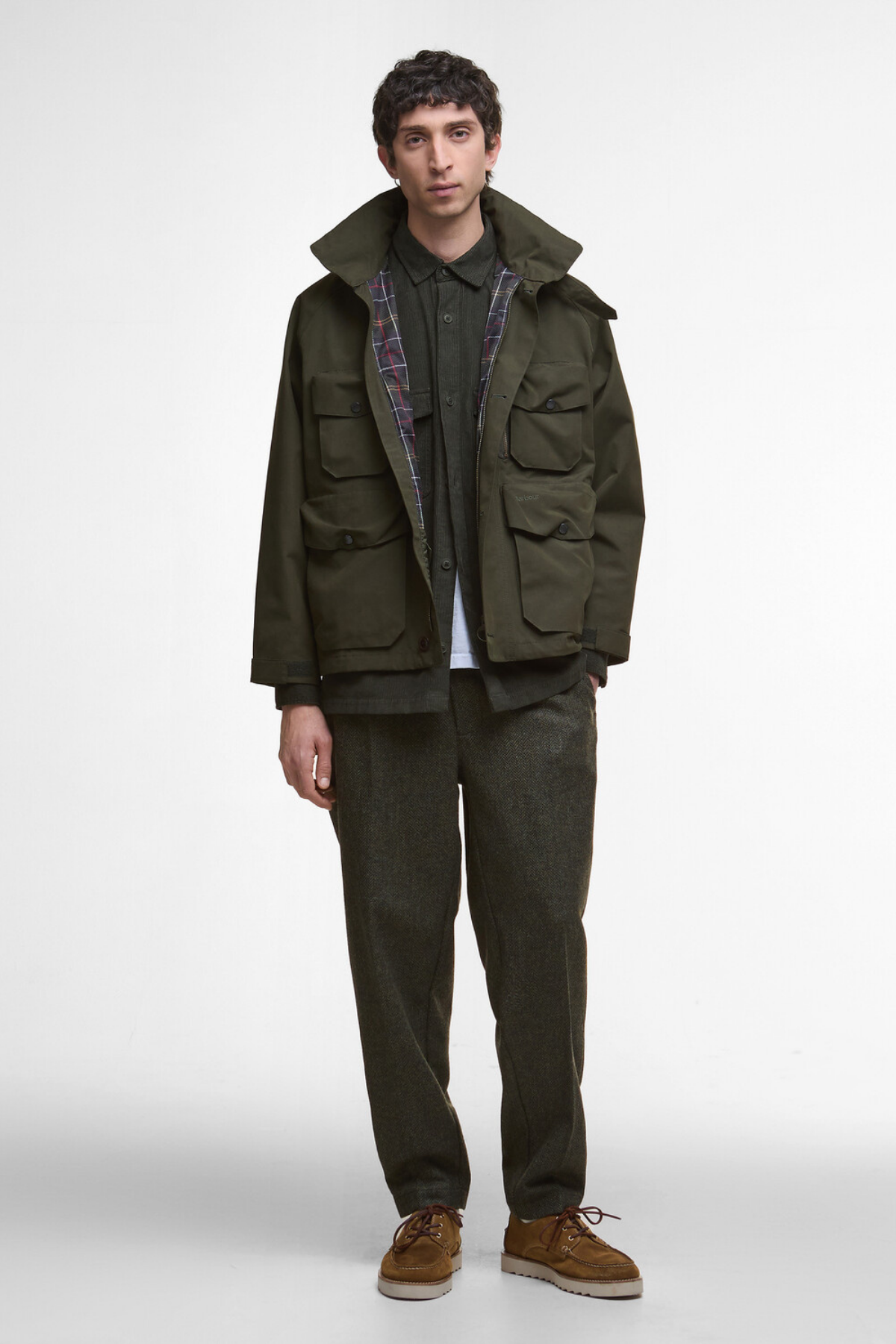 Barbour Westdale Waterproof Ceket OL52 Olive