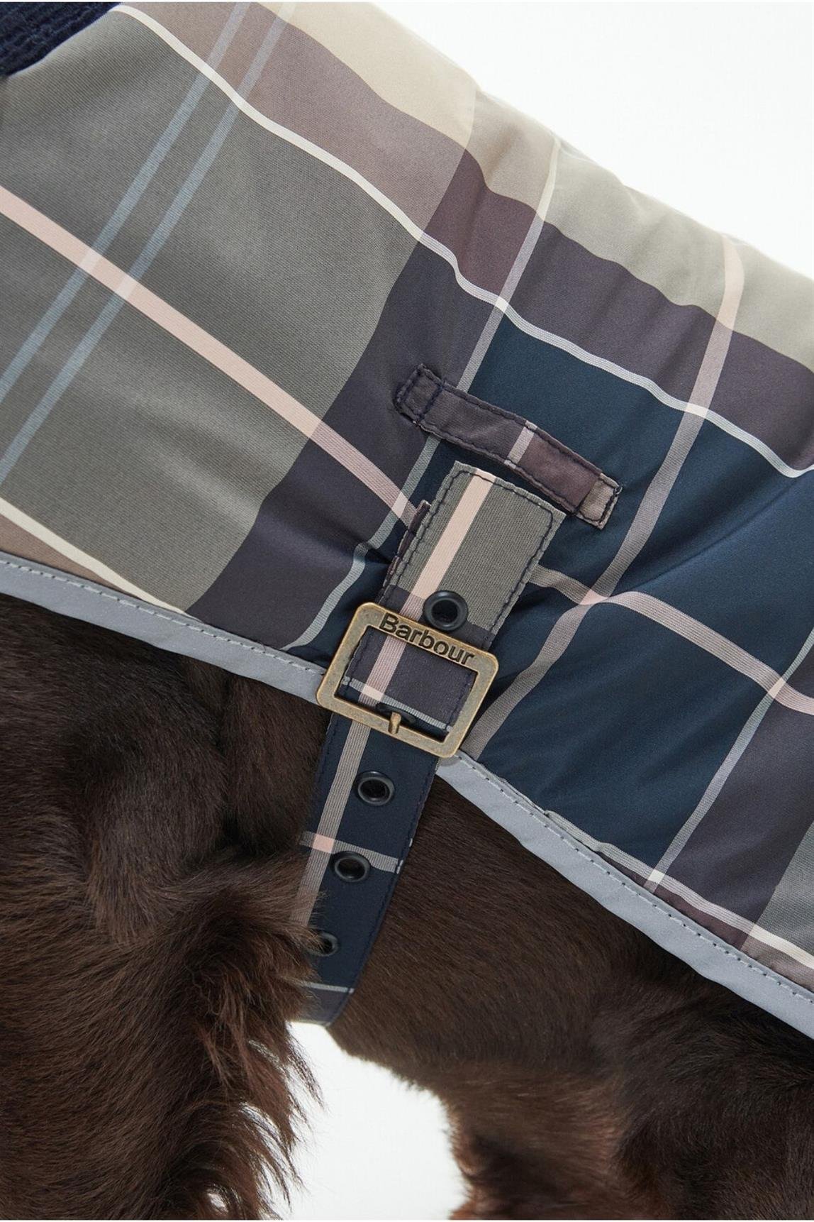 Barbour Wetherham Ekose Köpek Montu PI19 Gardenia Tartan