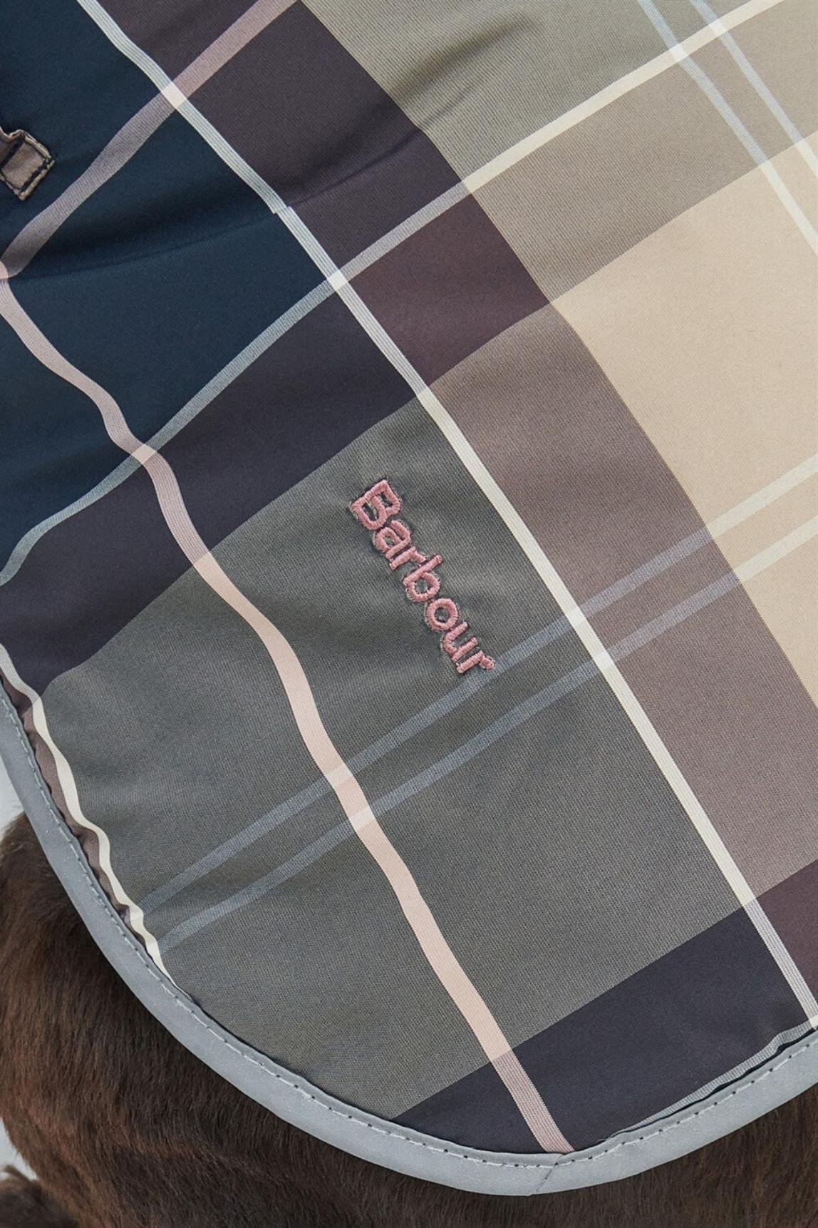Barbour Wetherham Ekose Köpek Montu PI19 Gardenia Tartan