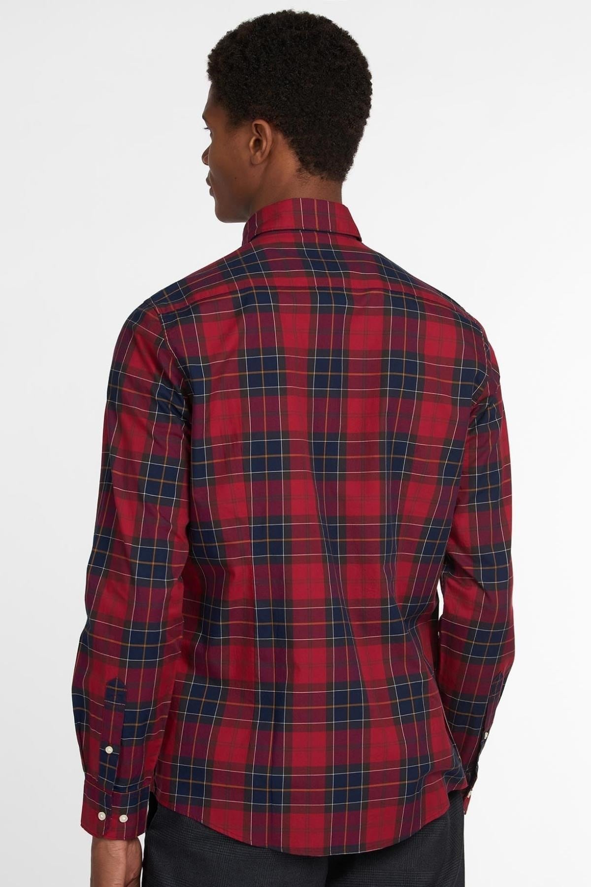 Barbour Wetherham Tailored Gömlek RE52 RED