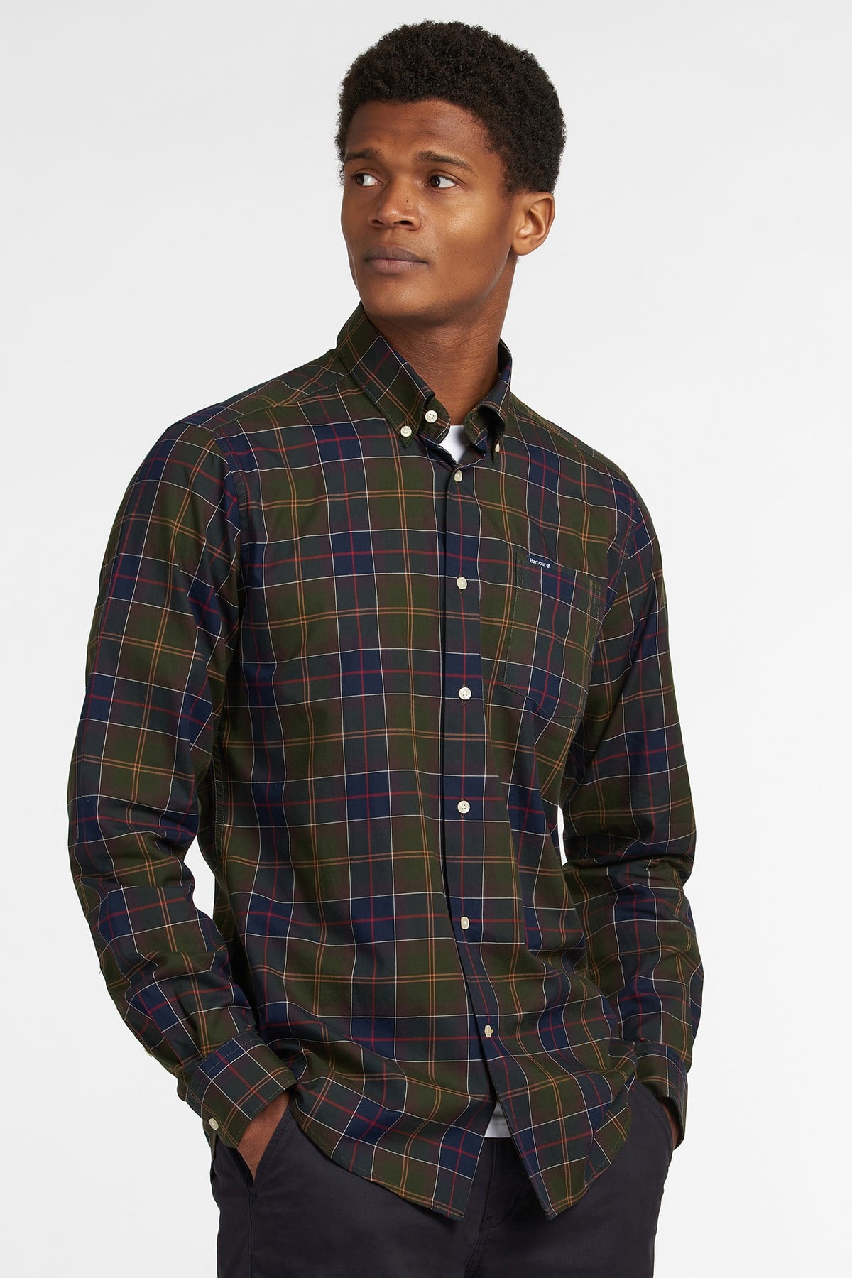 Barbour Wetherham Tailored Gömlek TN11 Classic Tartan