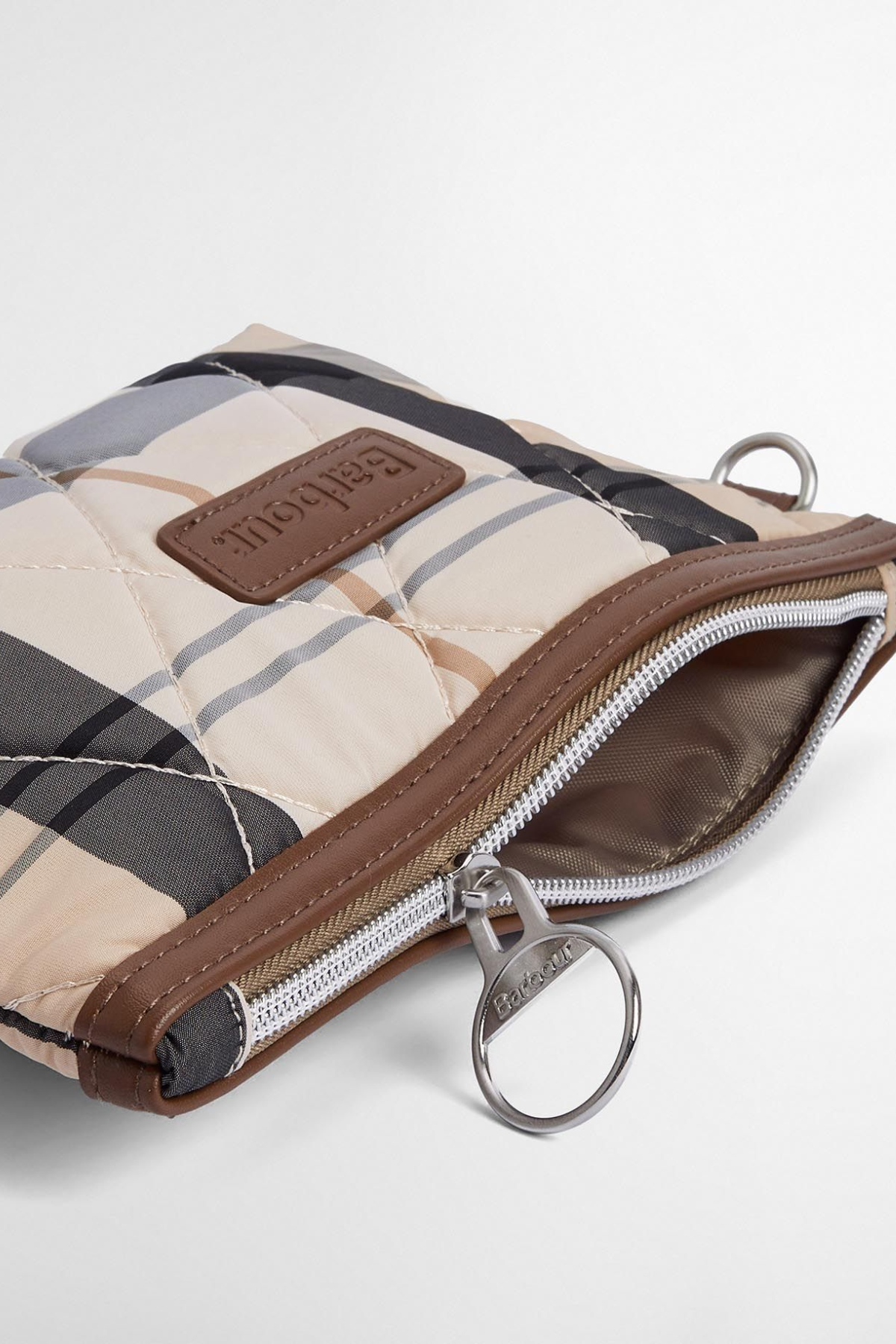 Barbour Wetherham Tartan Kol Çantası BE32 Safari Tartan
