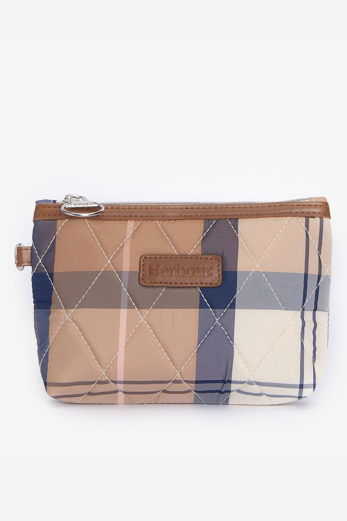 Barbour Wetherham Tartan Kol Çantası PI35 Primrose Hessian
