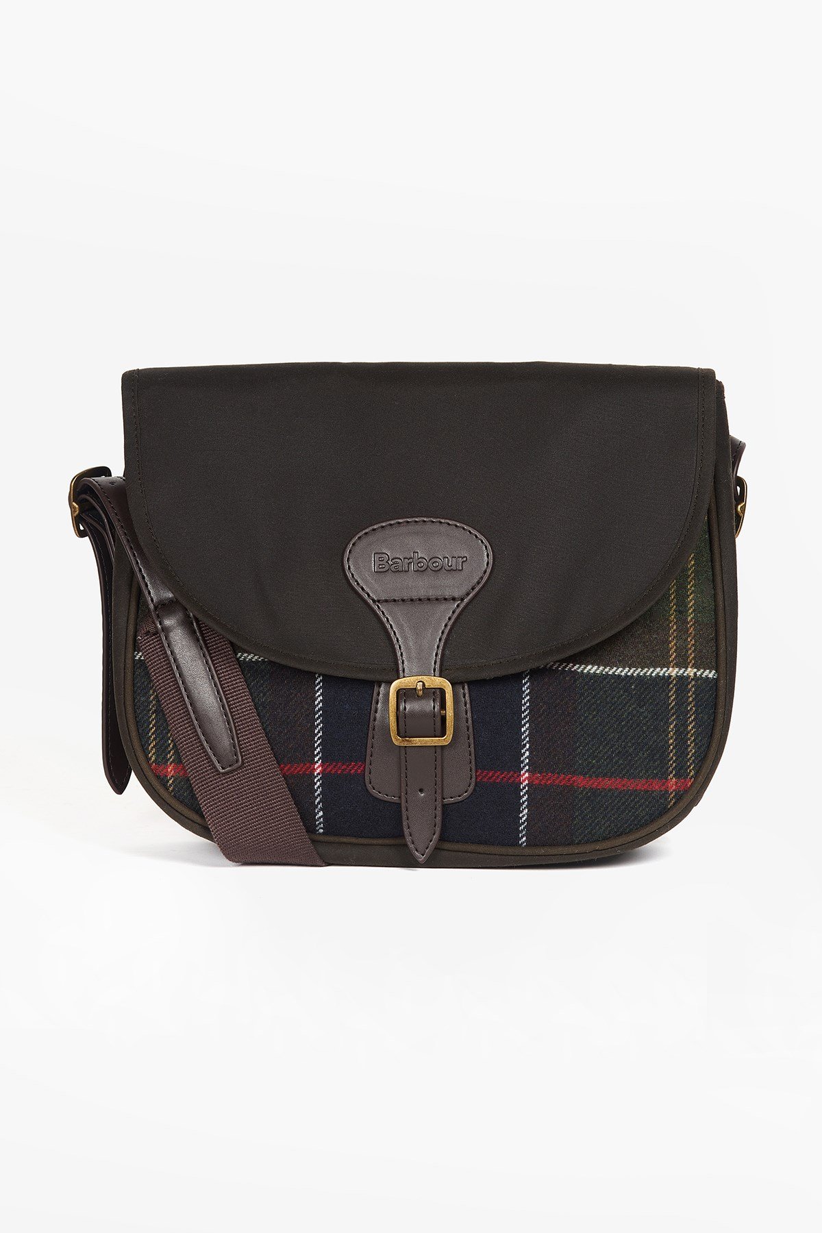 Barbour Whitley Tartan Crossbody Çanta TN11 Classic Tartan