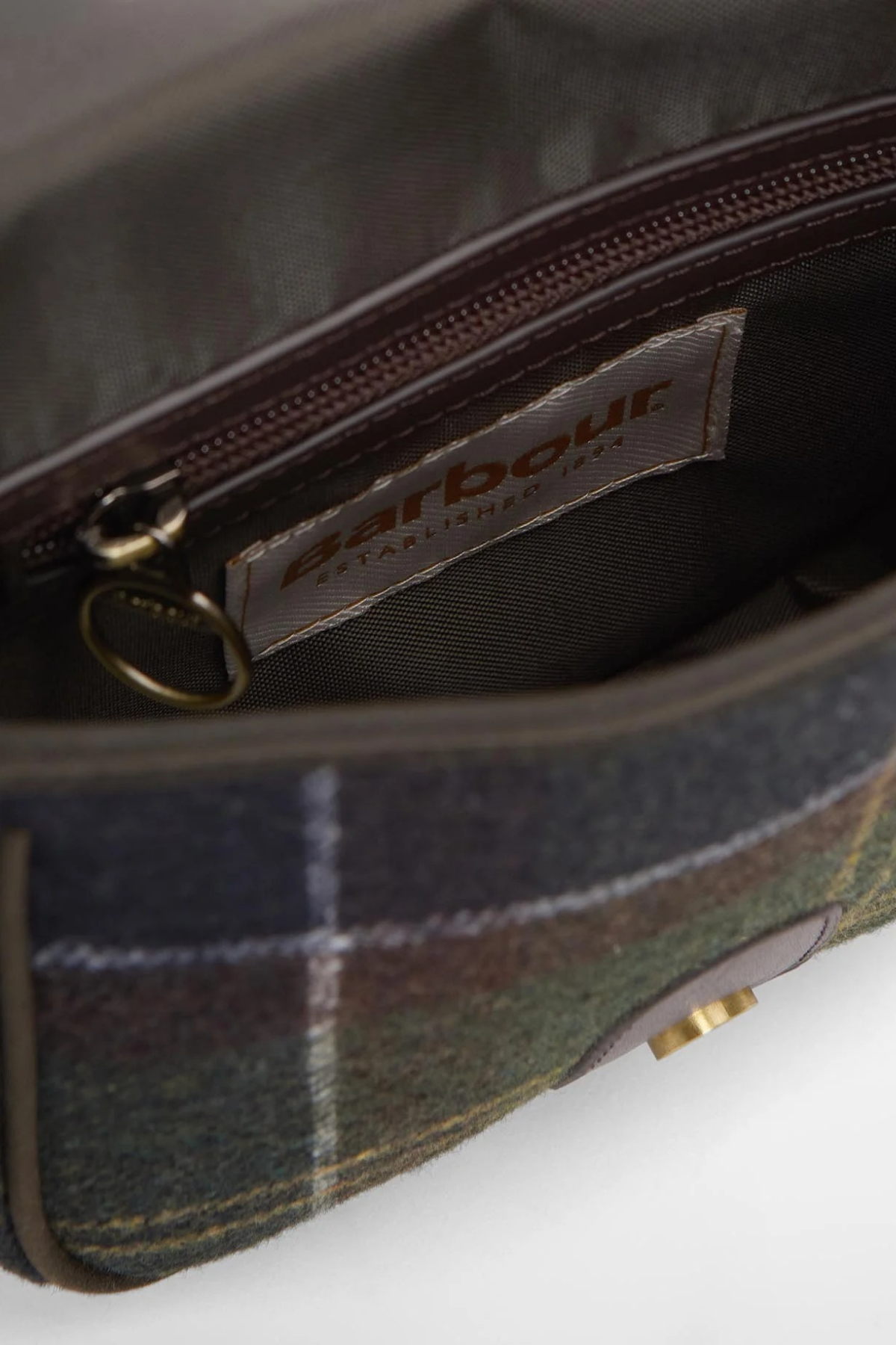 Barbour Whitley Tartan Mini Çapraz Çanta TN11 Classic Tartan