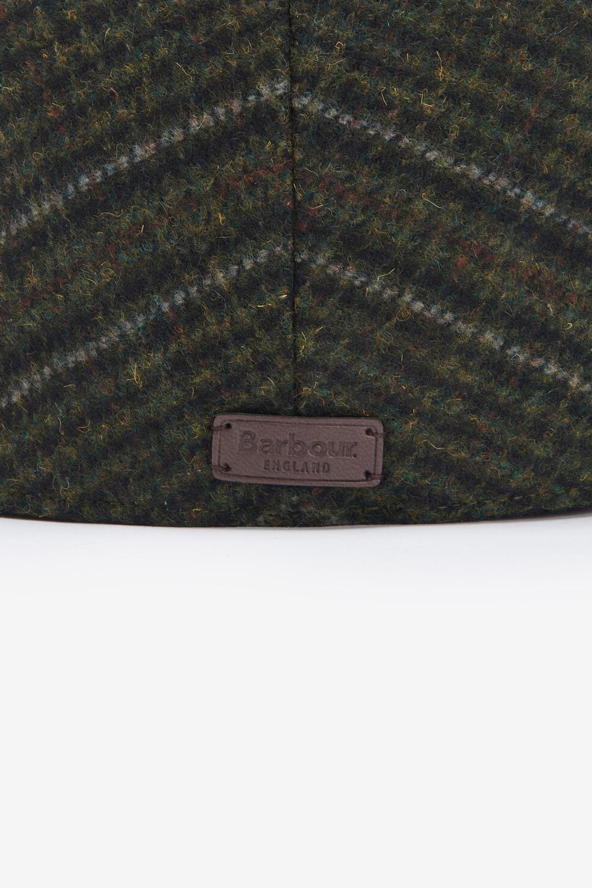 Barbour Wilkin Flat Şapka OL71 Olive Check