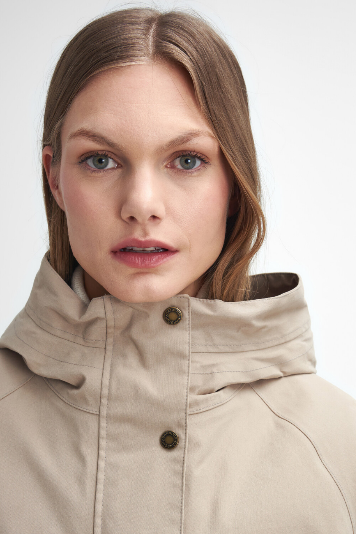 Barbour Winter Beadnell Waterproof Ceket ST31 Sand Dune/Classic