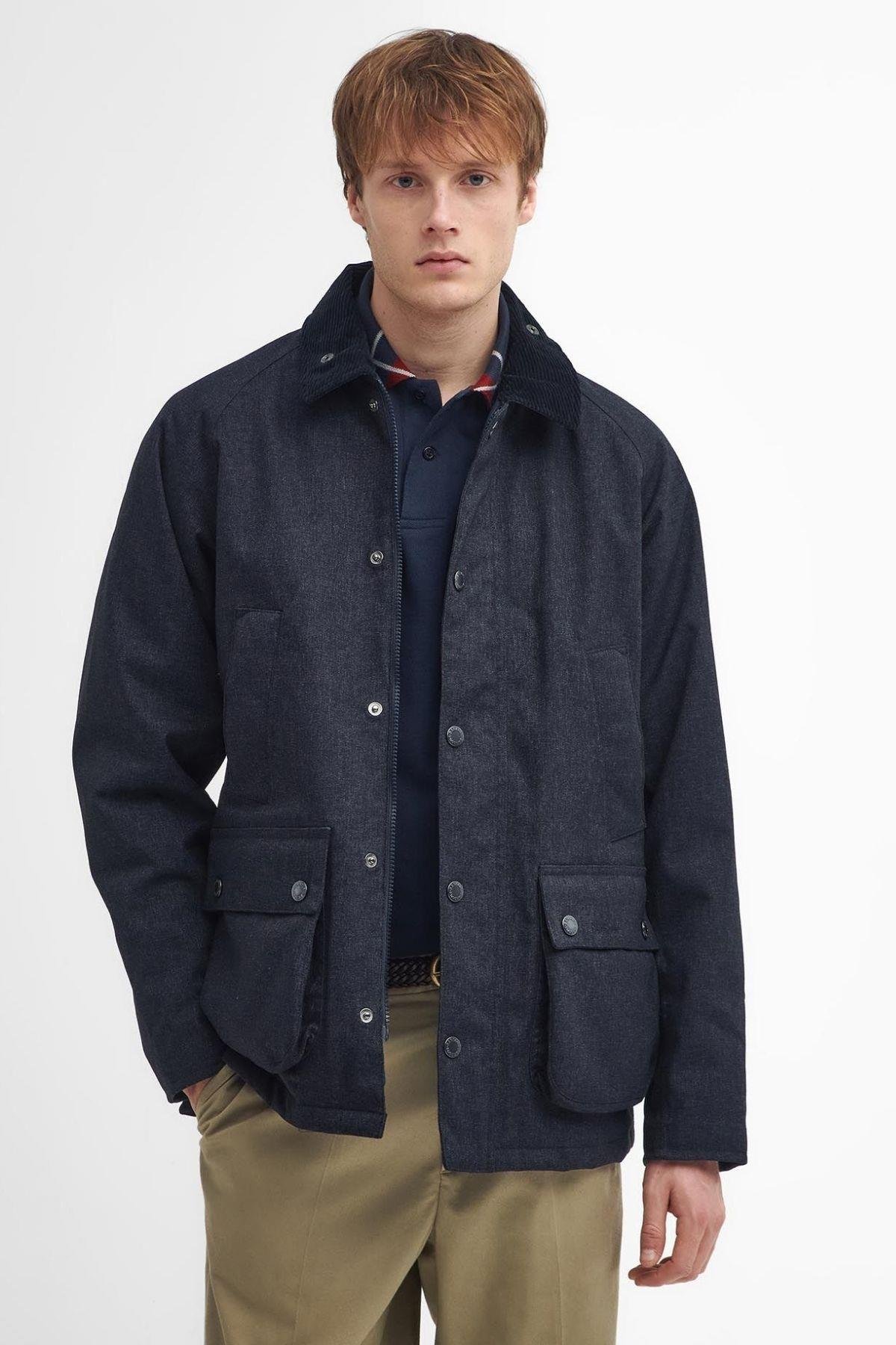 Barbour Winter Bedale Waterproof Ceket NY71 Navy