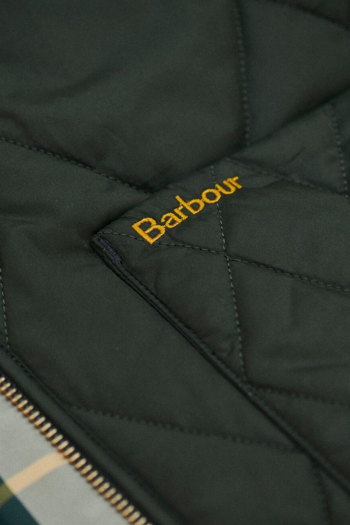 Barbour Woodhall Kapitone Ceket SG71 Sage/Ancient