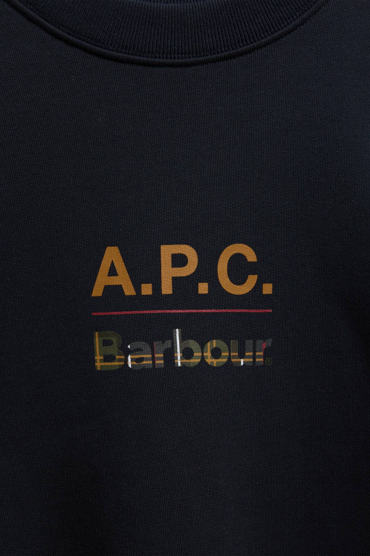 Barbour x A.P.C. Sweatshirt NY74 Dark Navy