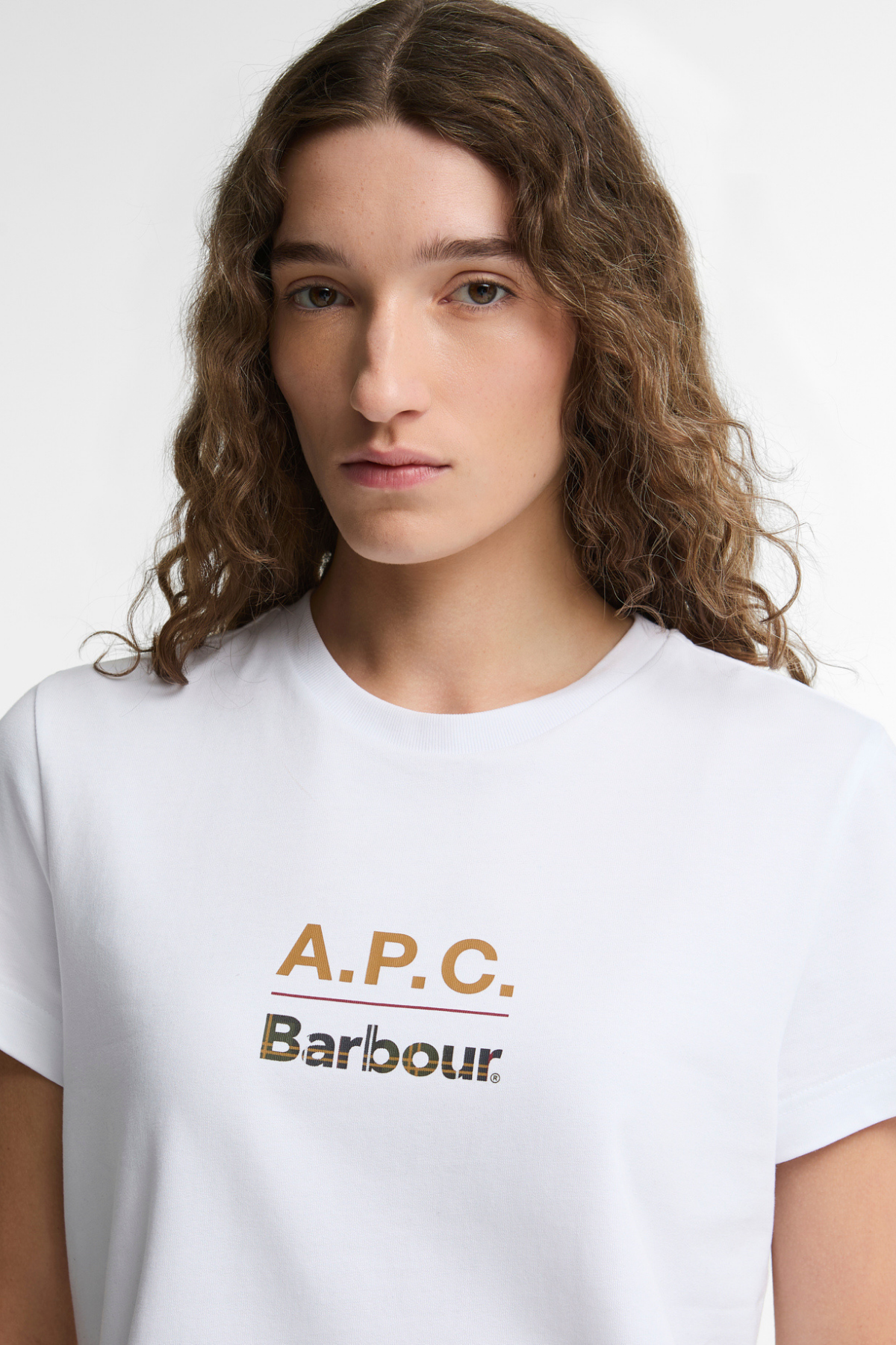 Barbour x A.P.C. T-shirt WH33 Off White