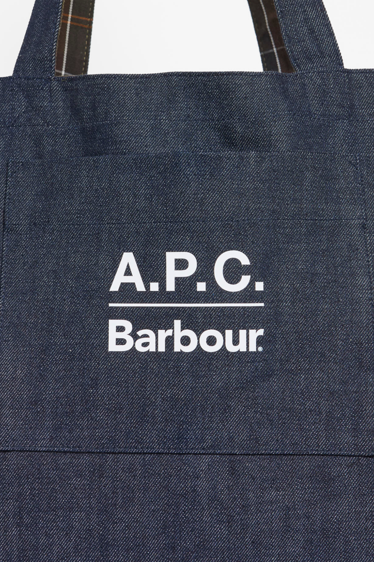 Barbour x A.P.C. Holdall Çanta NY71 Denim