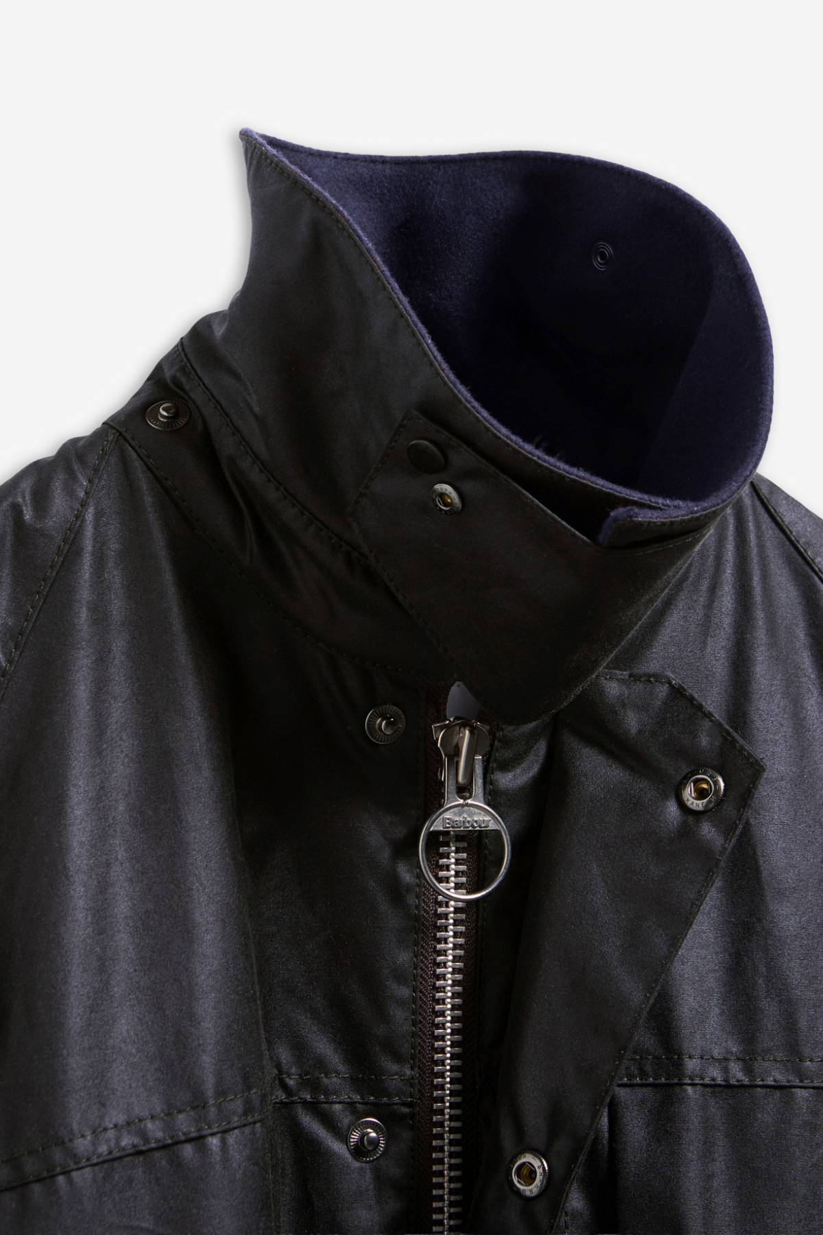 Barbour x A.P.C. Beaufort Yağlı Ceket NY91 Dark Navy