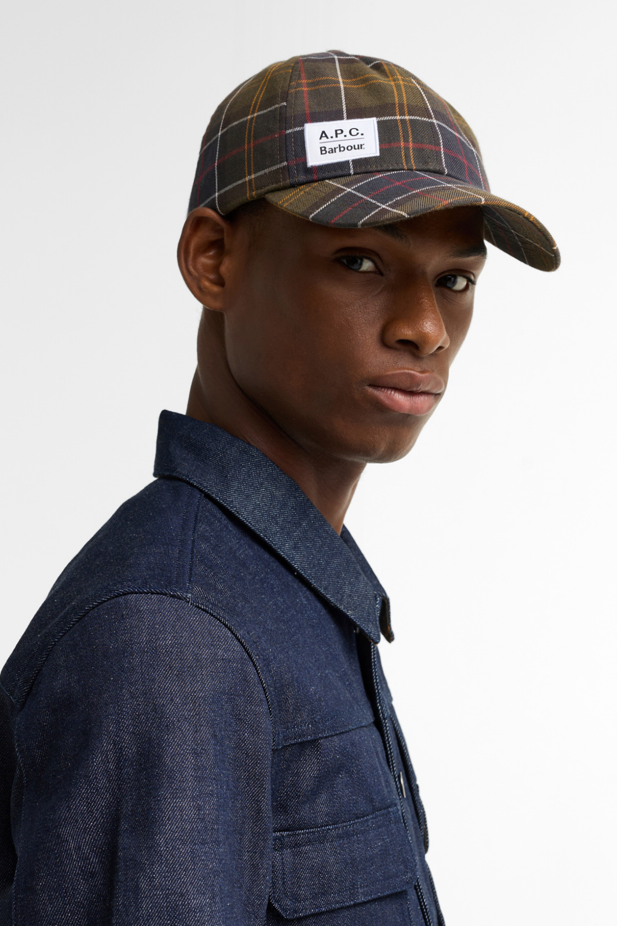 Barbour x A.P.C. Tartan Şapka TN11 Classic Tartan