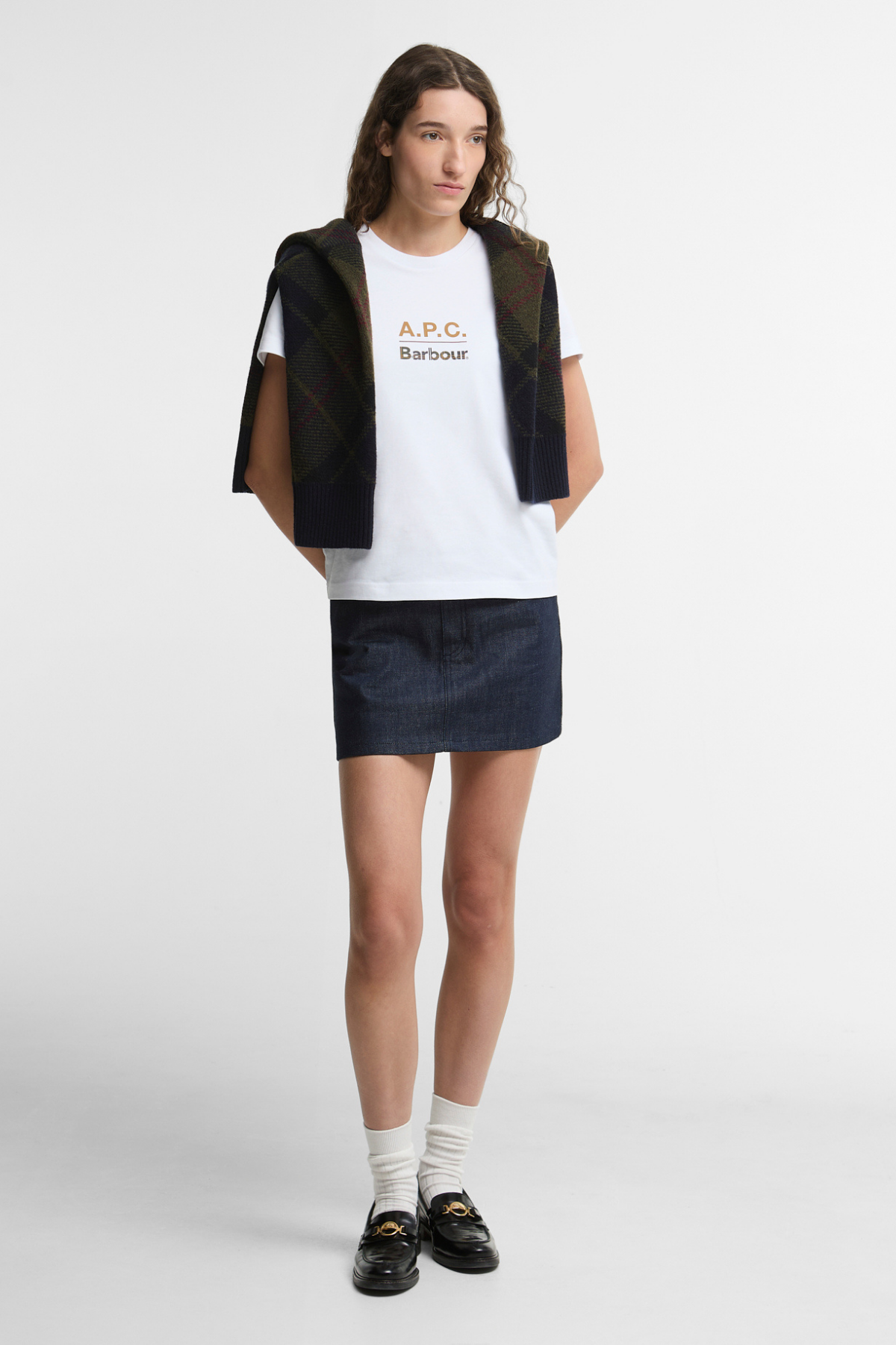 Barbour x A.P.C. T-shirt WH33 Off White