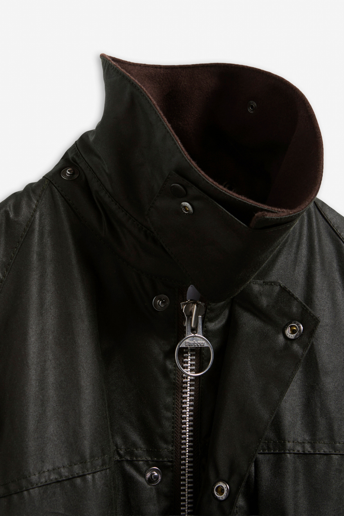 Barbour x A.P.C. Beaufort Yağlı Ceket SG91 Dark Sage