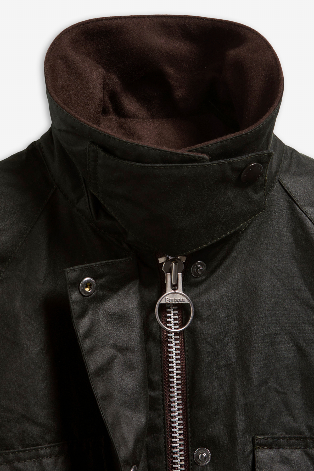 Barbour x A.P.C. Spey Yağlı Ceket SG91 Sage