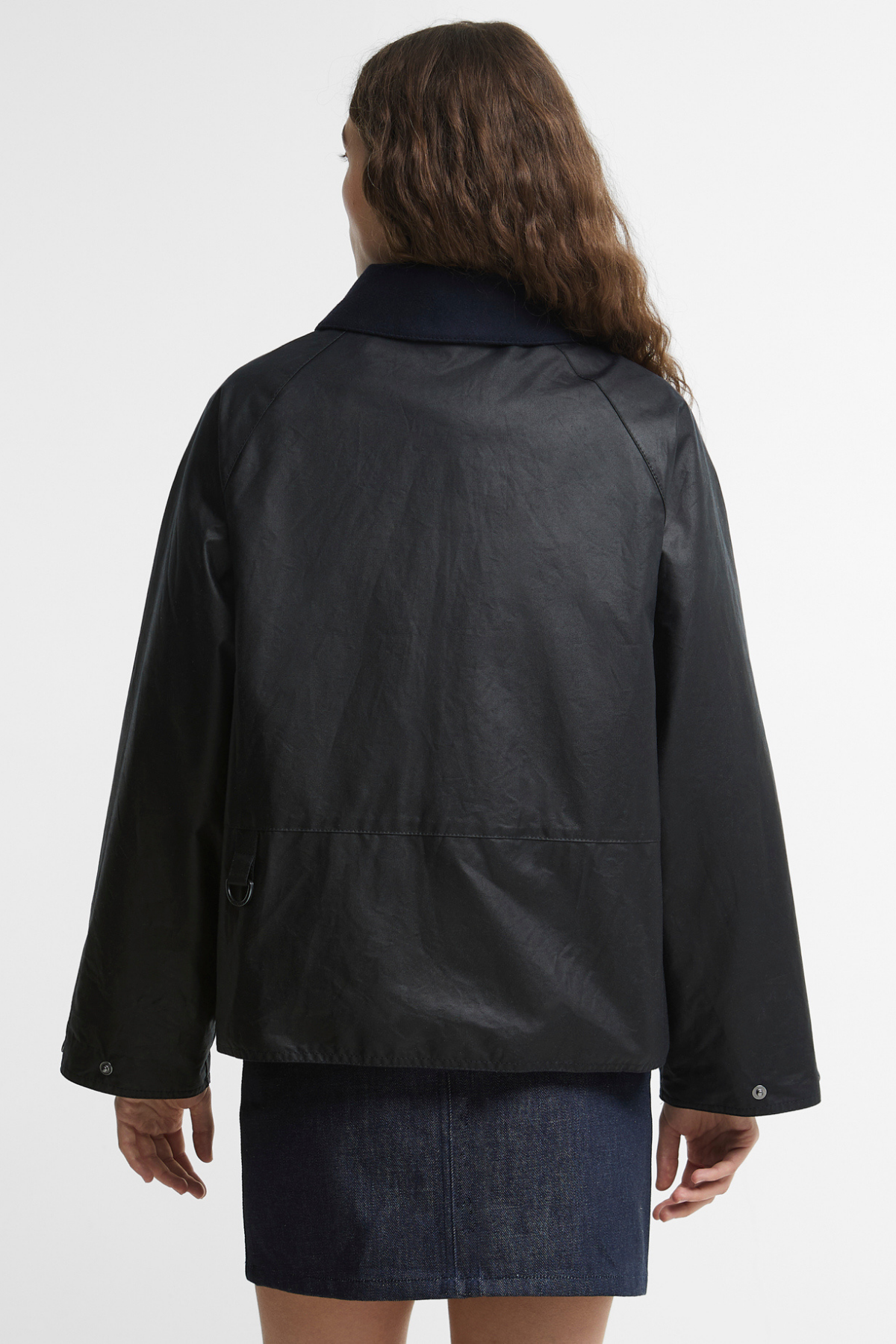 Barbour x A.P.C. Spey Yağlı Ceket NY91 Dark Navy