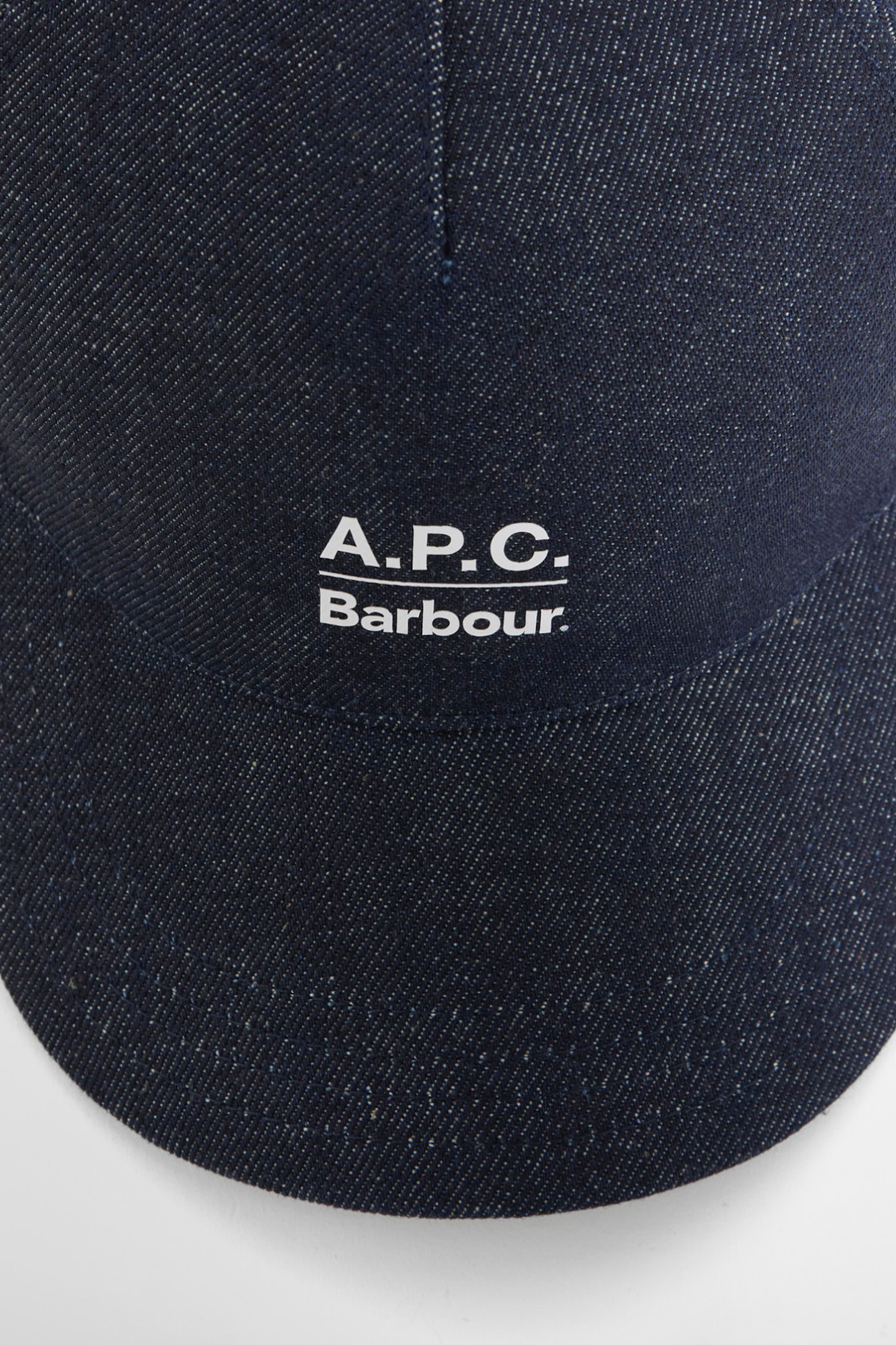Barbour x A.P.C. Denim Şapka NY71 Navy