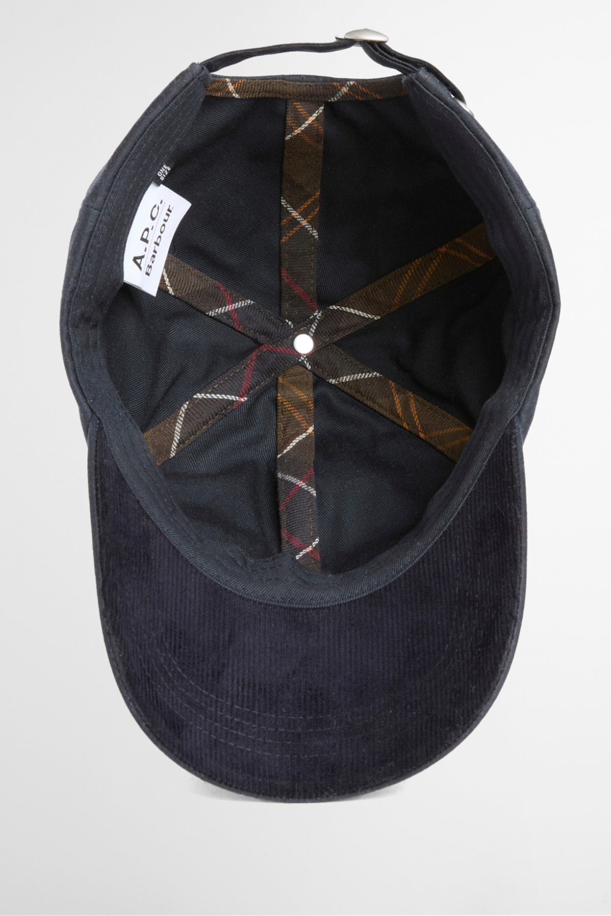 Barbour x A.P.C. Yağlı Şapka NY91 Dark Navy