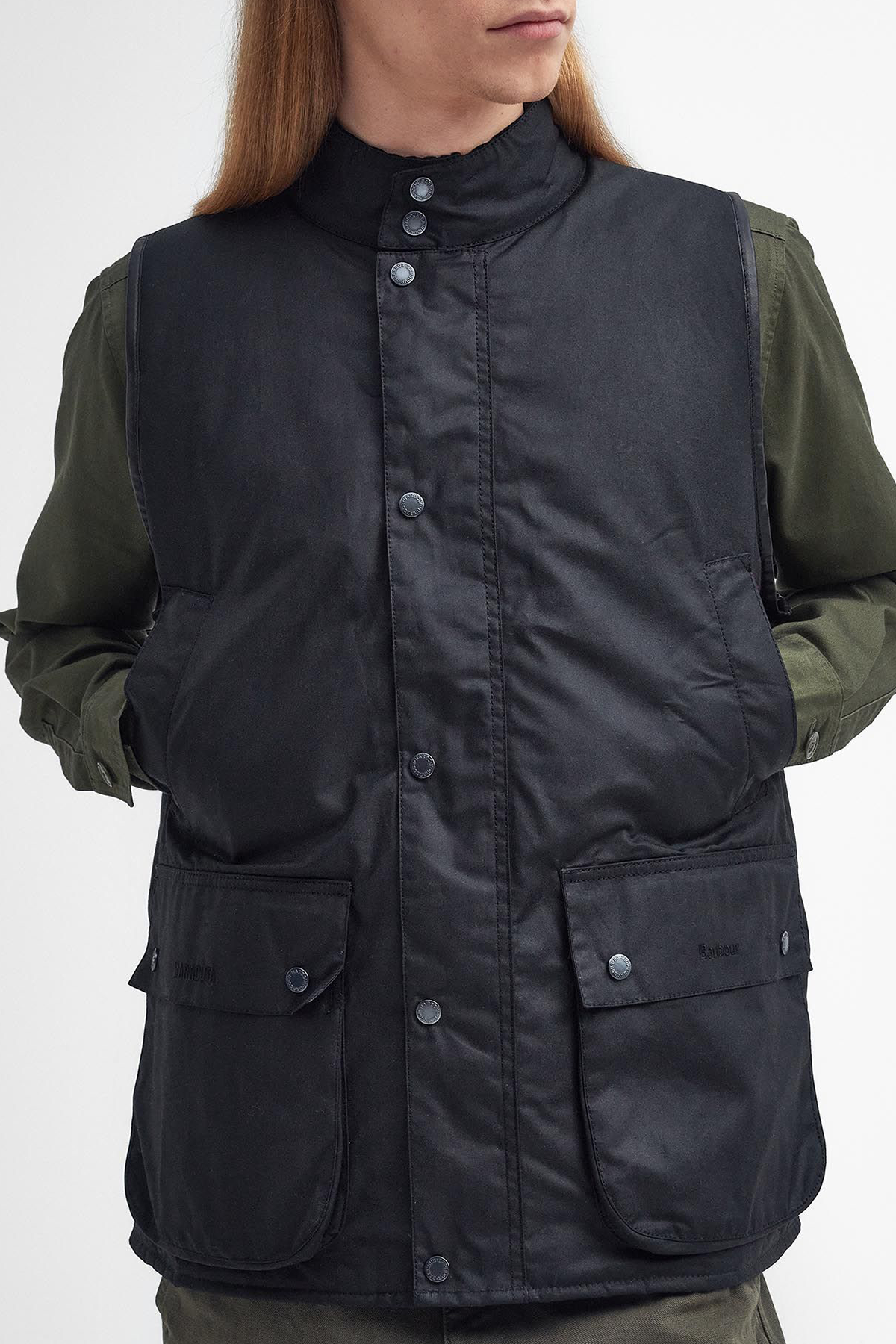 Barbour x Baracuta Yağlı Yelek BK71 Black