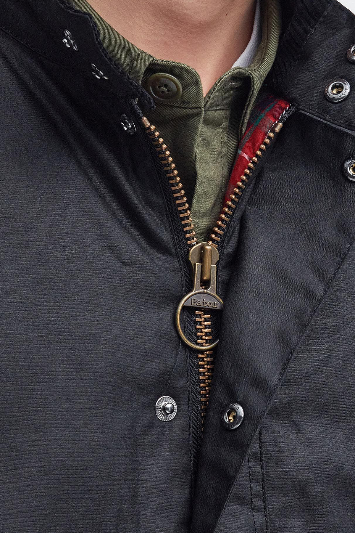 Barbour x Baracuta Yağlı Yelek BK71 Black