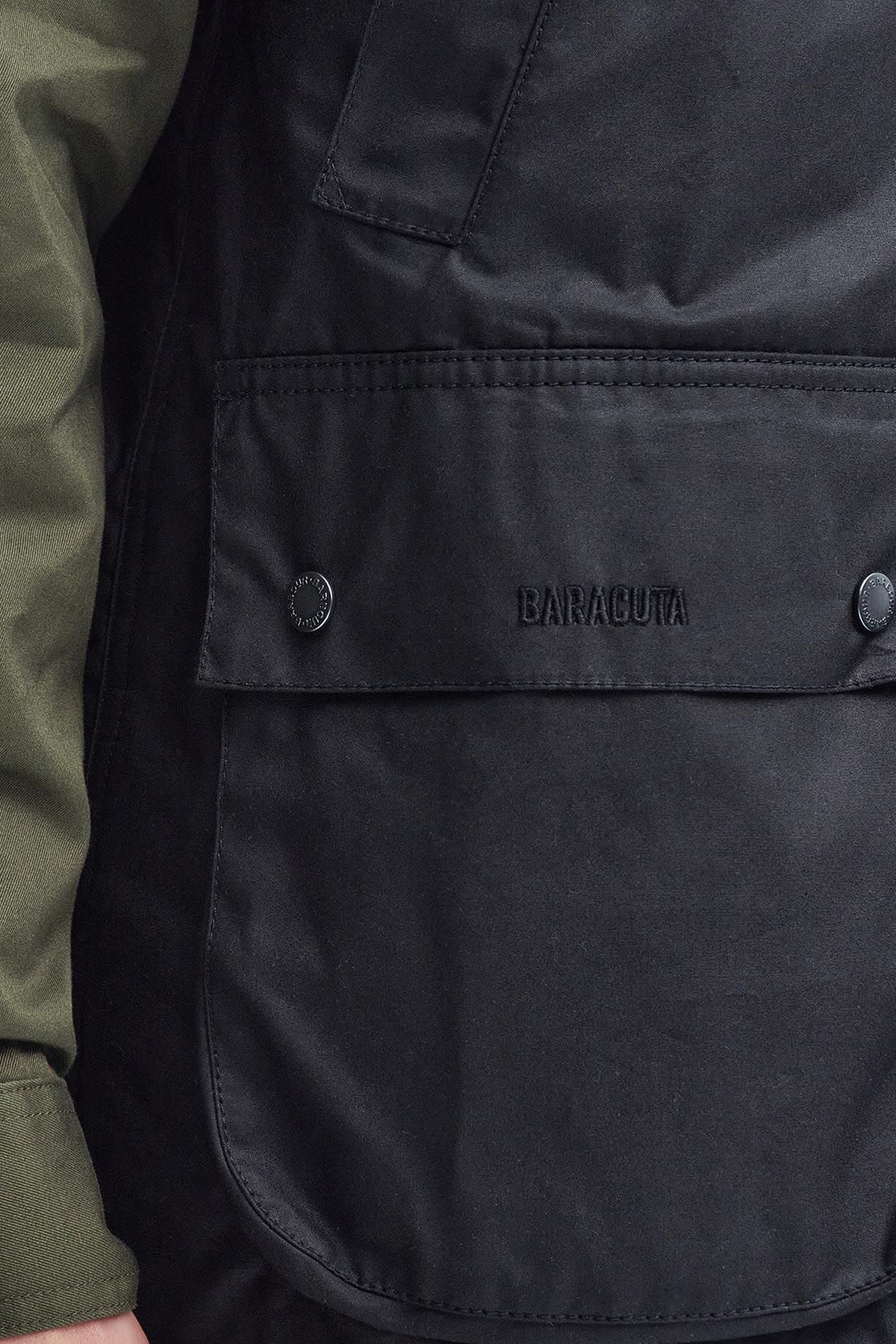 Barbour x Baracuta Yağlı Yelek BK71 Black