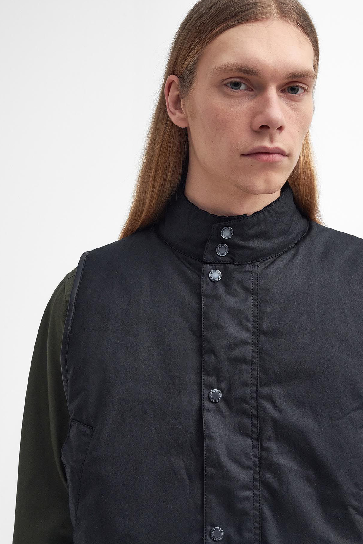 Barbour x Baracuta Yağlı Yelek BK71 Black