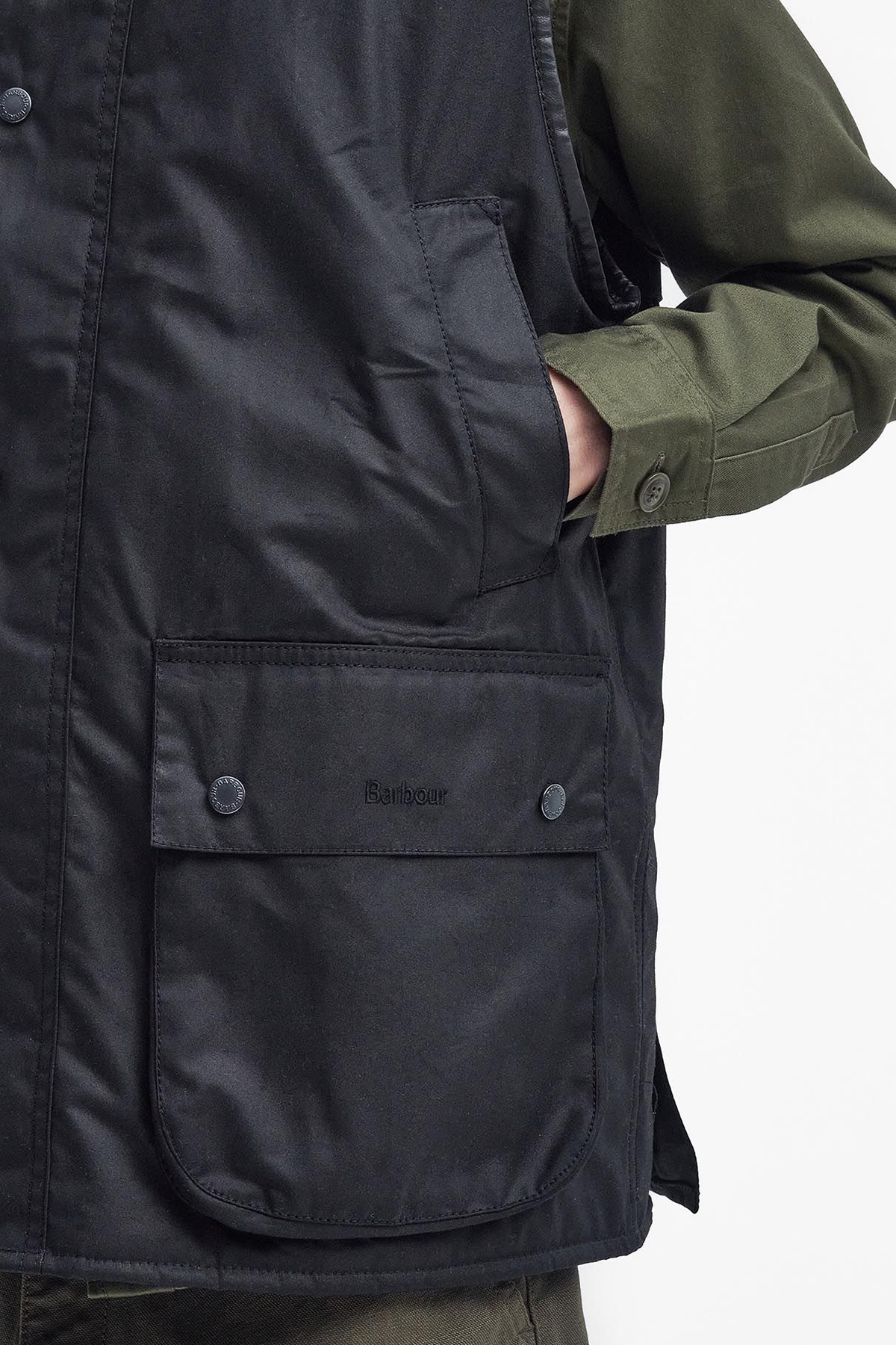 Barbour x Baracuta Yağlı Yelek BK71 Black