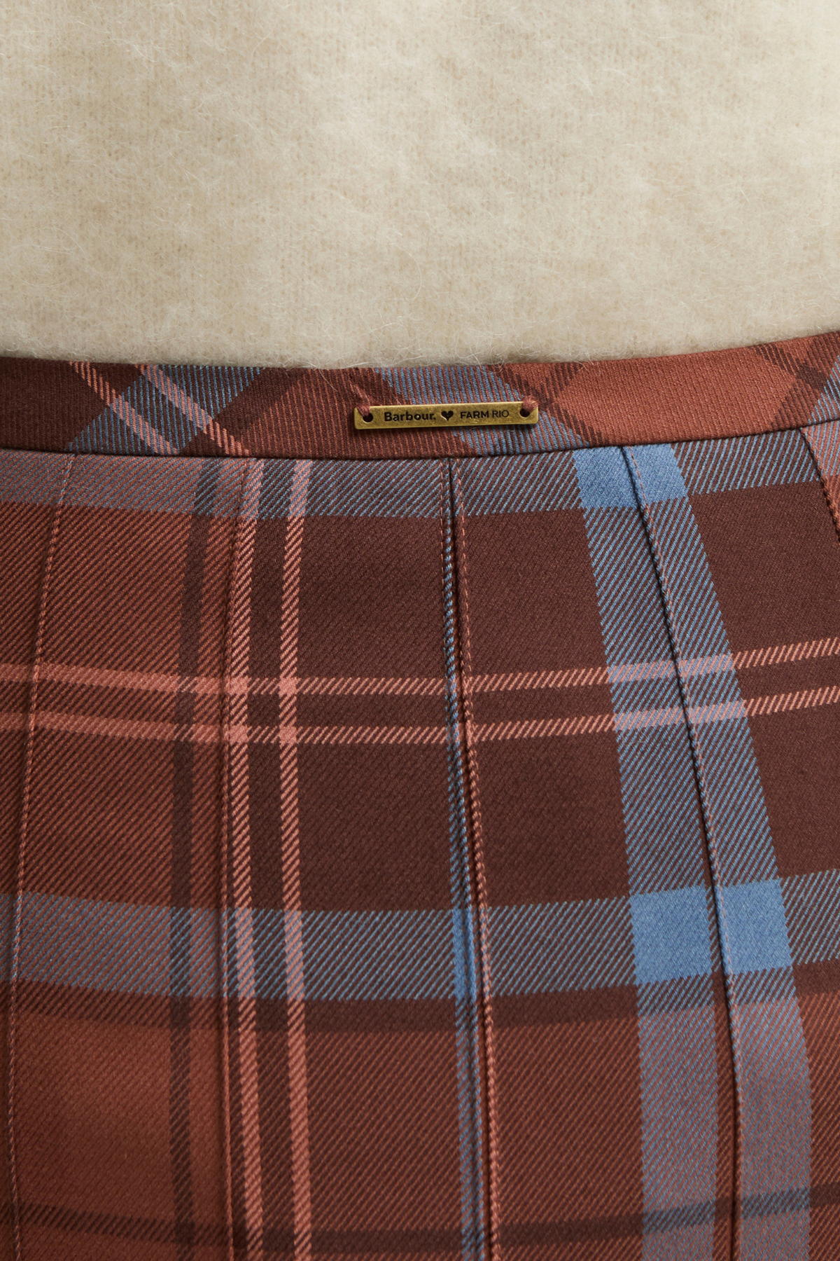 Barbour x Farm Rio Allamanda Etek MI12 Multi