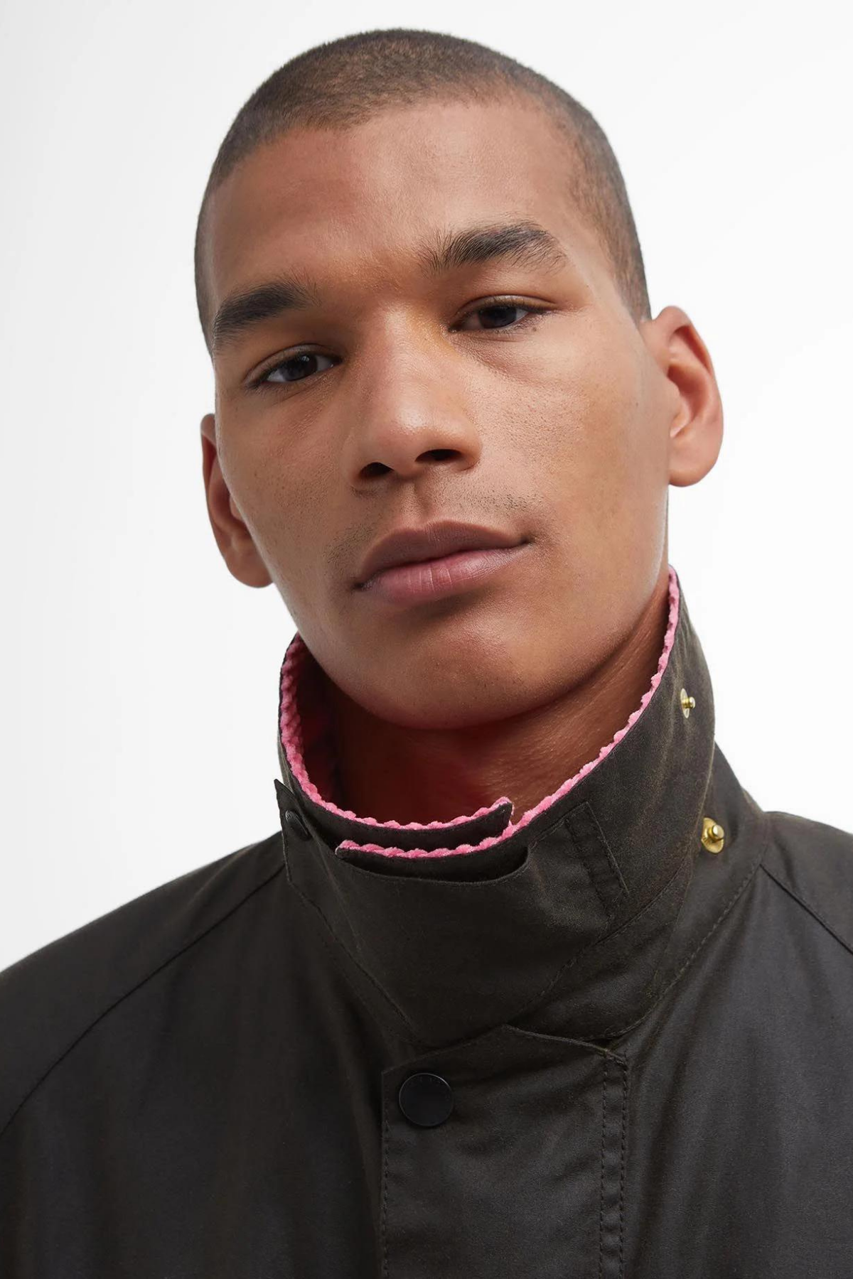 Barbour x Flower Mountain Oversize Yağlı Ceket OL71 Classic Tartan