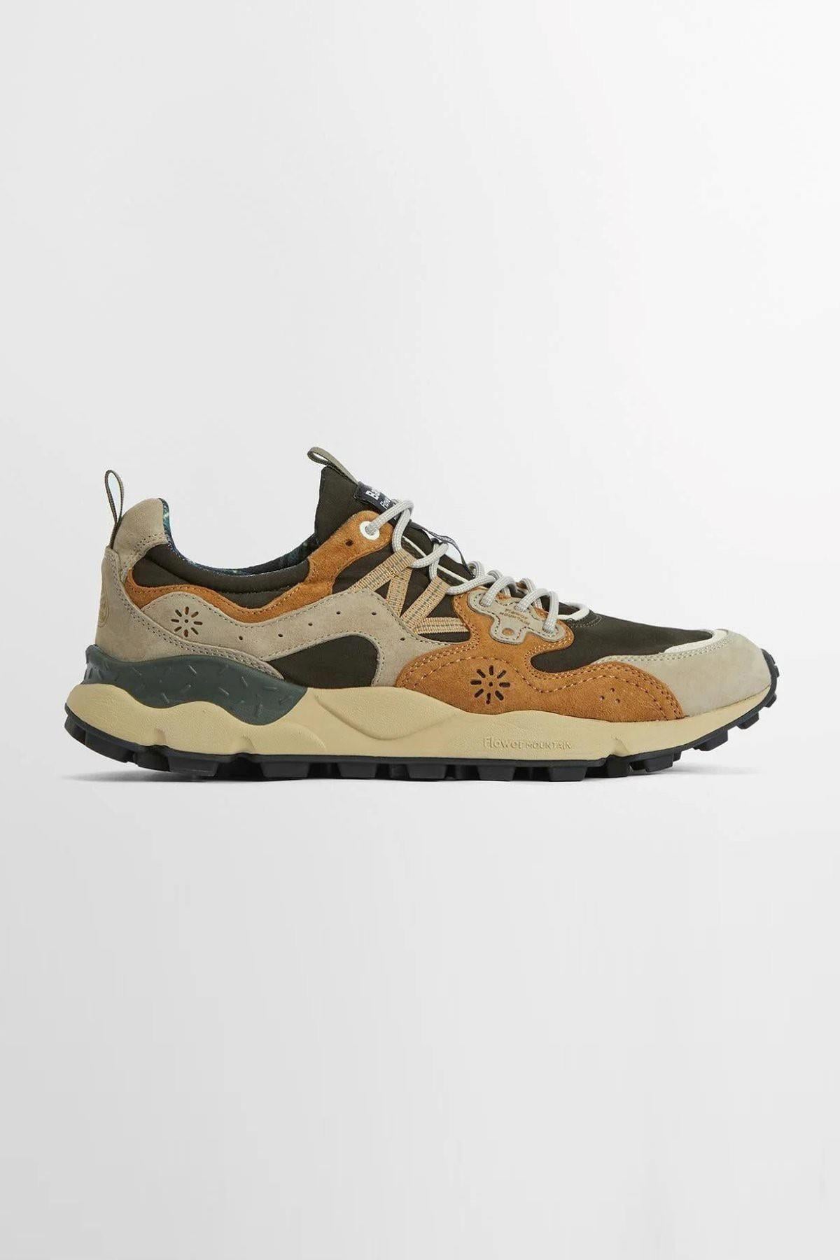 Barbour x Flower Mountain Yamano 3 Uni Spor Ayakkabı Brown/Rhodo