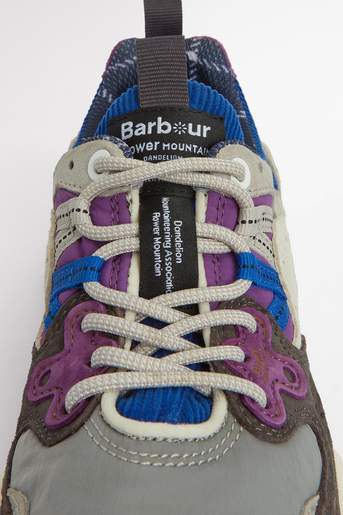 Barbour x Flower Mountain Yamano 3 Uni Spor Ayakkabı Purple Khaki