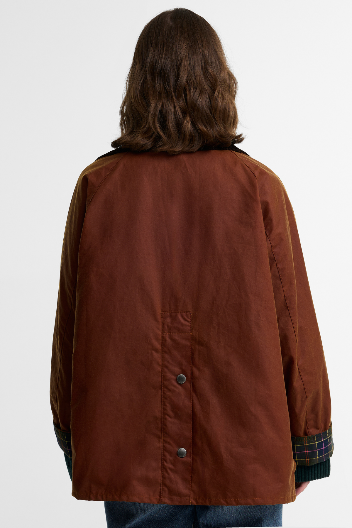 Barbour x Paul Smith Beaufort Yağlı Ceket BR71 Russet Brown