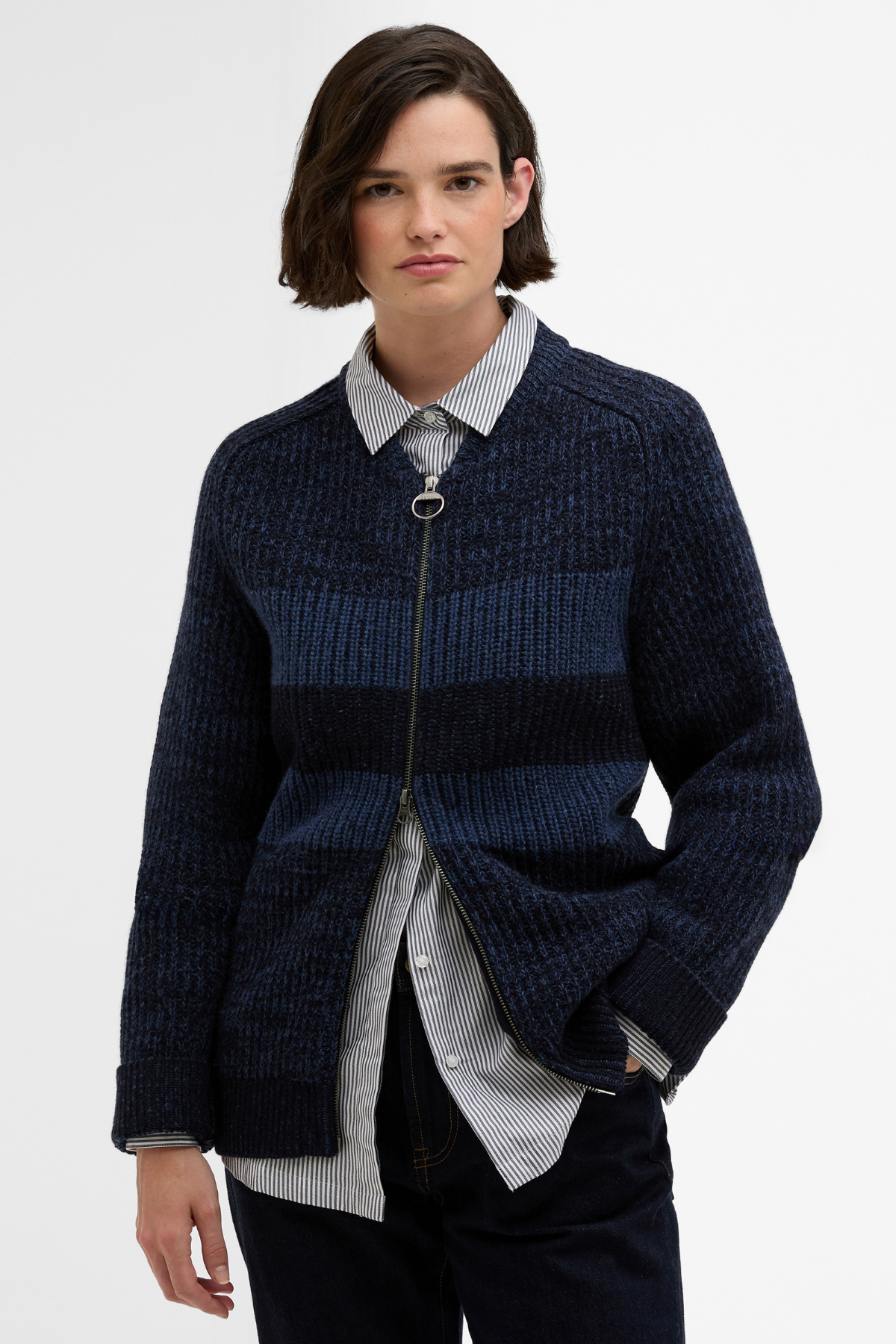 Barbour x Paul Smith Bomber Kazak NY91 Navy