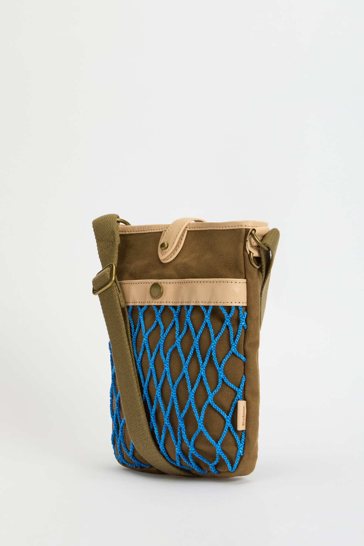 Barbour X Paul Smith Çapraz Çanta SN71 Dark Sand