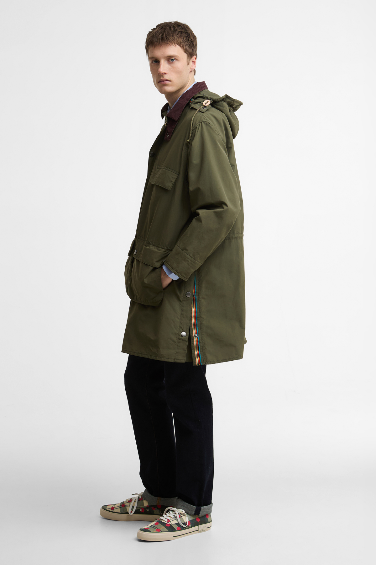 Barbour x Paul Smith Casual Parka OL52 Fern