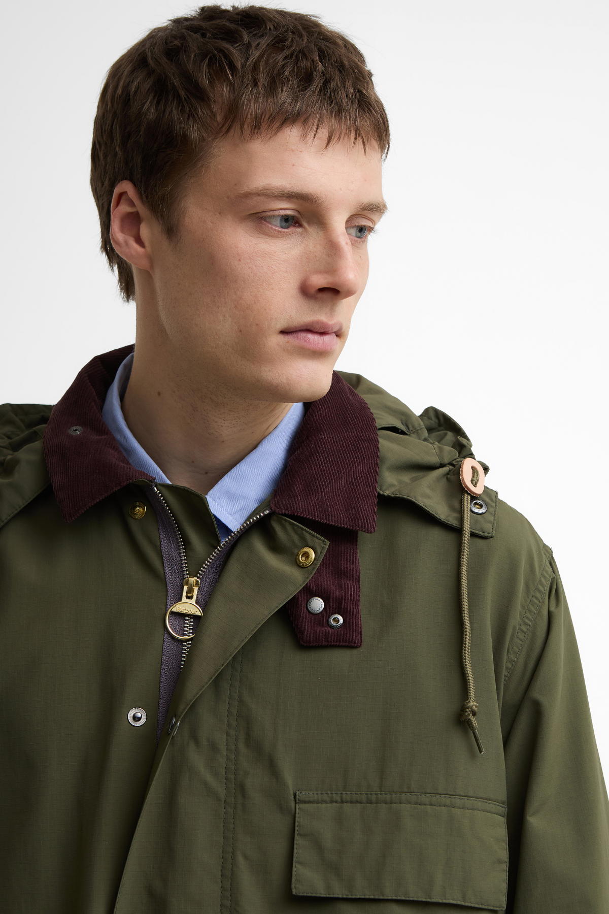 Barbour x Paul Smith Casual Parka OL52 Fern