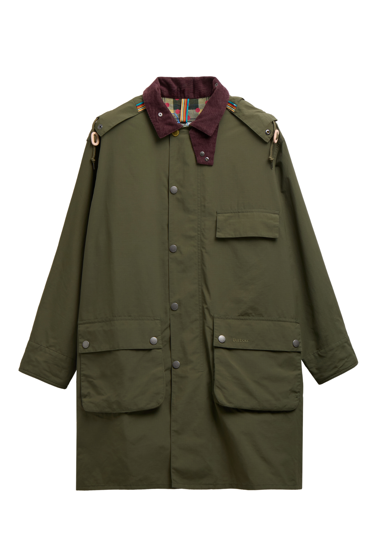 Barbour x Paul Smith Casual Parka OL52 Fern