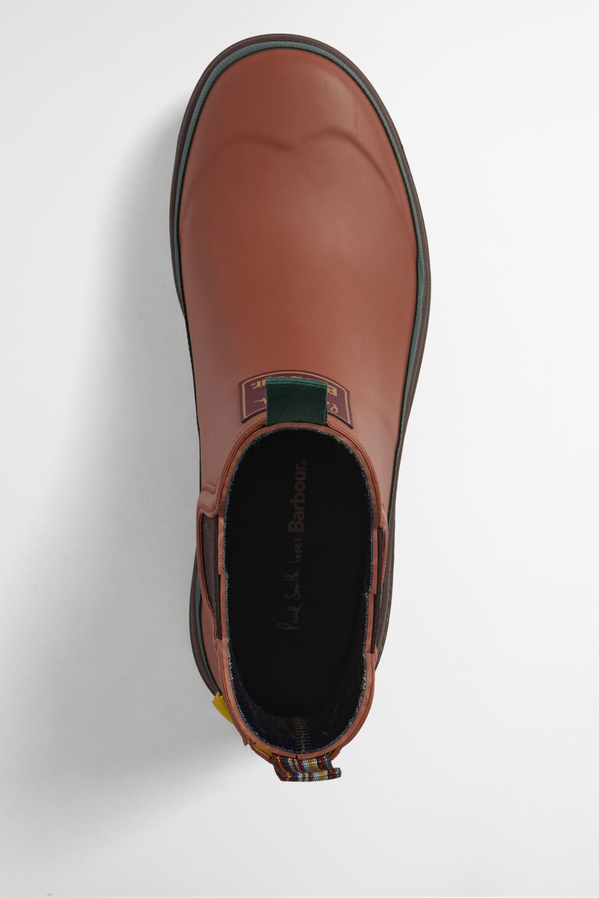 Barbour x Paul Smith Chelsea Bot BR71 Russet Brown